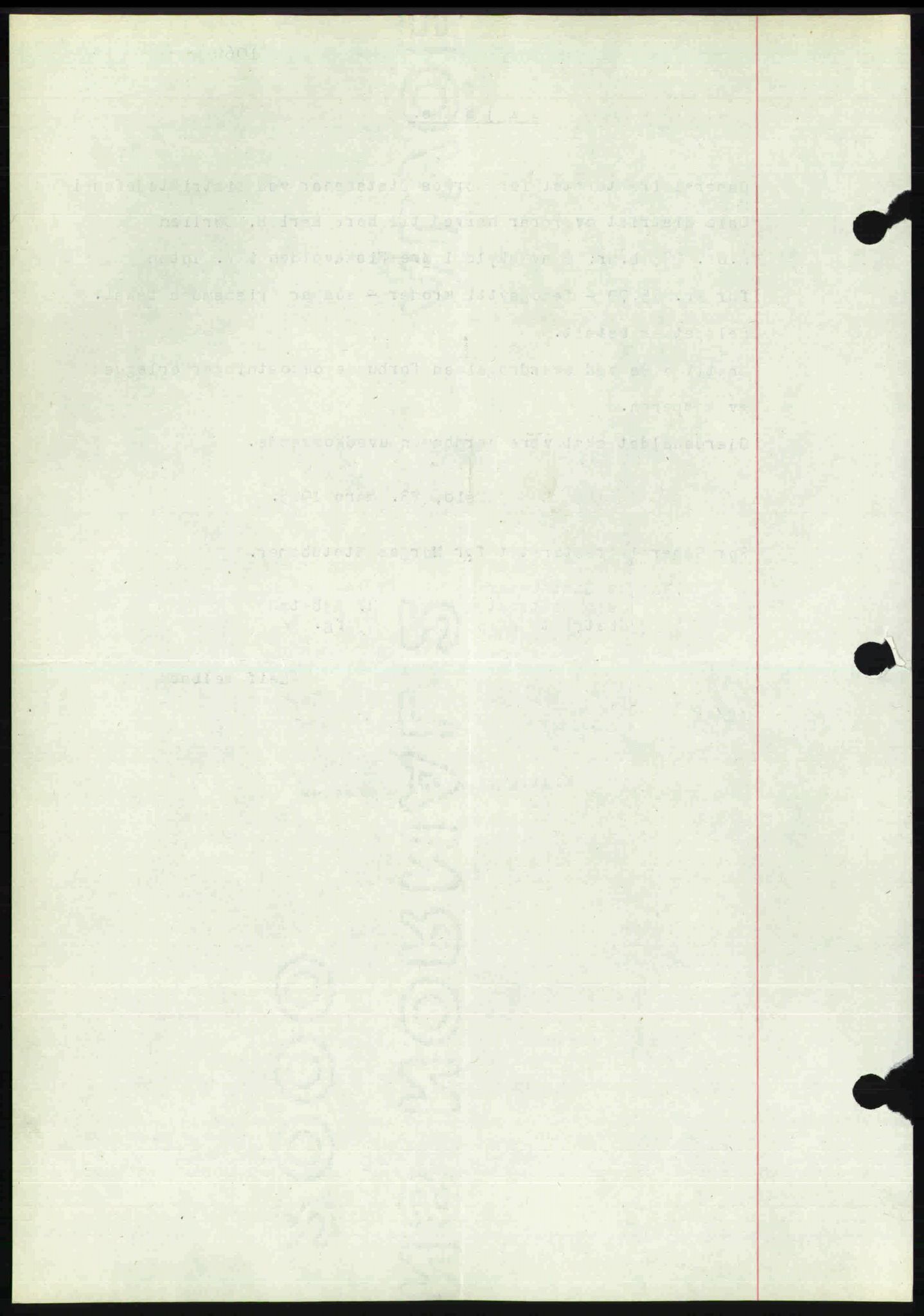 Toten tingrett, SAH/TING-006/H/Hb/Hbc/L0013: Mortgage book no. Hbc-13, 1945-1945, Diary no: : 501/1945