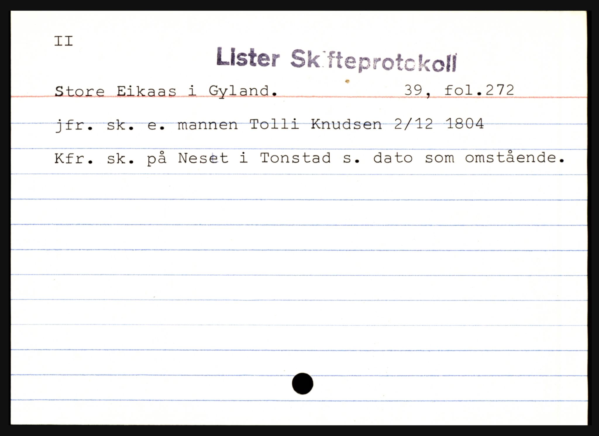 Lister sorenskriveri, AV/SAK-1221-0003/H, p. 6853