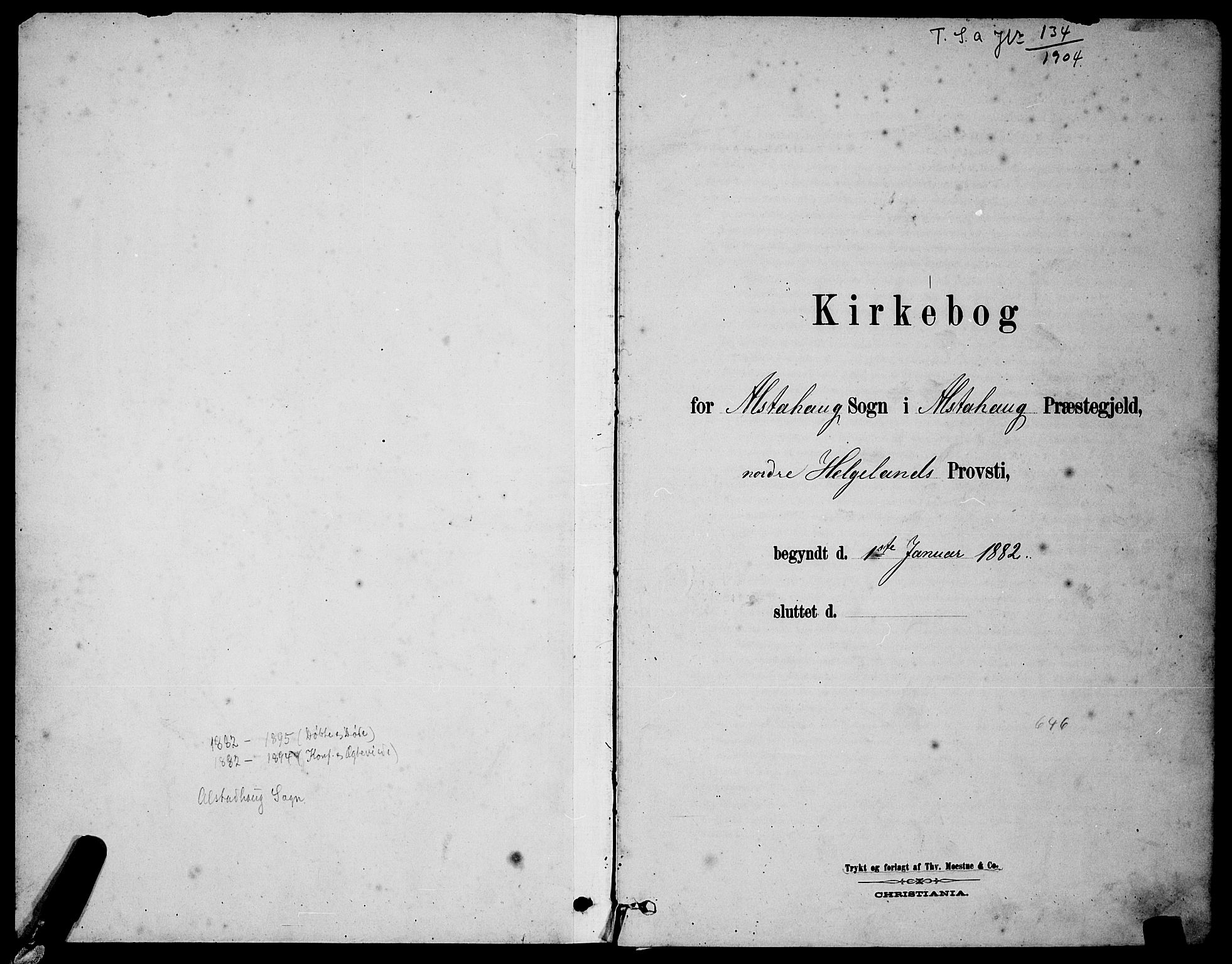 Ministerialprotokoller, klokkerbøker og fødselsregistre - Nordland, SAT/A-1459/830/L0462: Parish register (copy) no. 830C04, 1882-1895