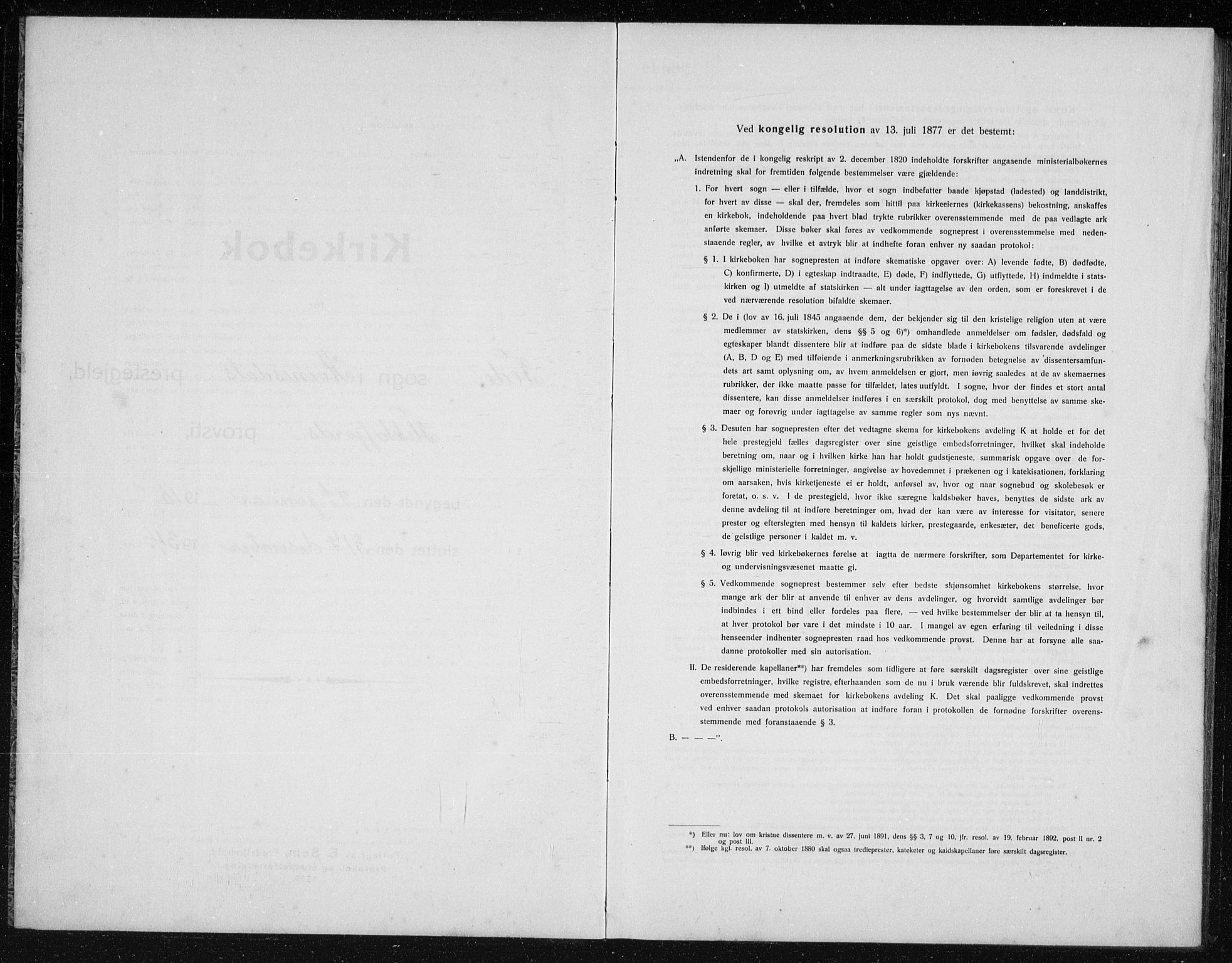 Kvinesdal sokneprestkontor, AV/SAK-1111-0026/F/Fb/Fba/L0005: Parish register (copy) no. B 5, 1910-1934