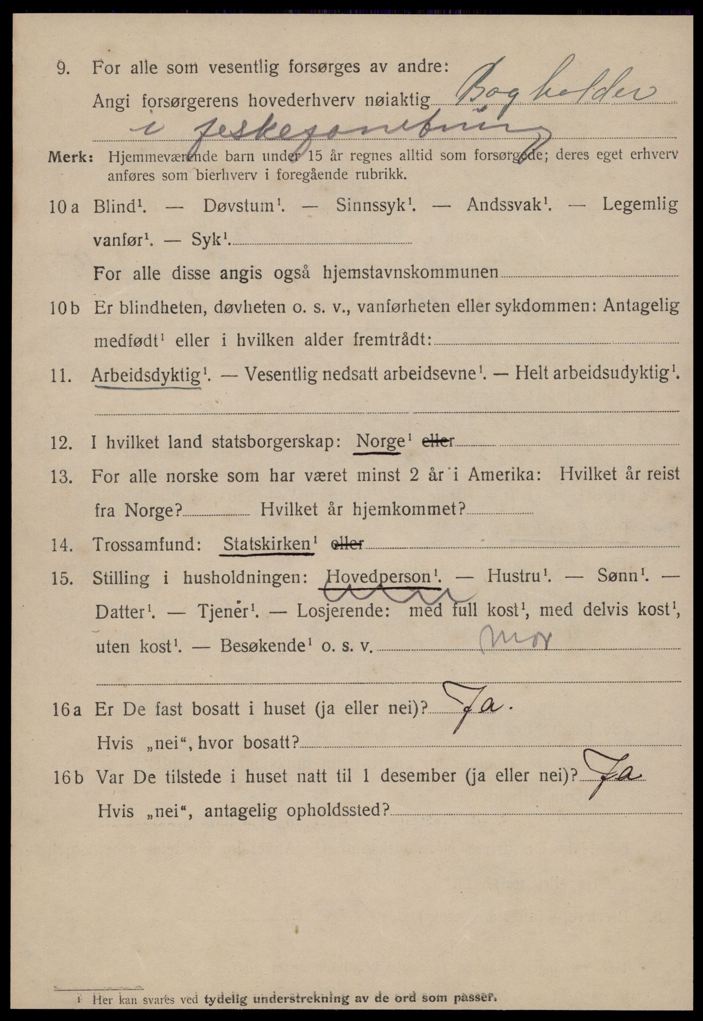 SAT, 1920 census for Ålesund, 1920, p. 29771