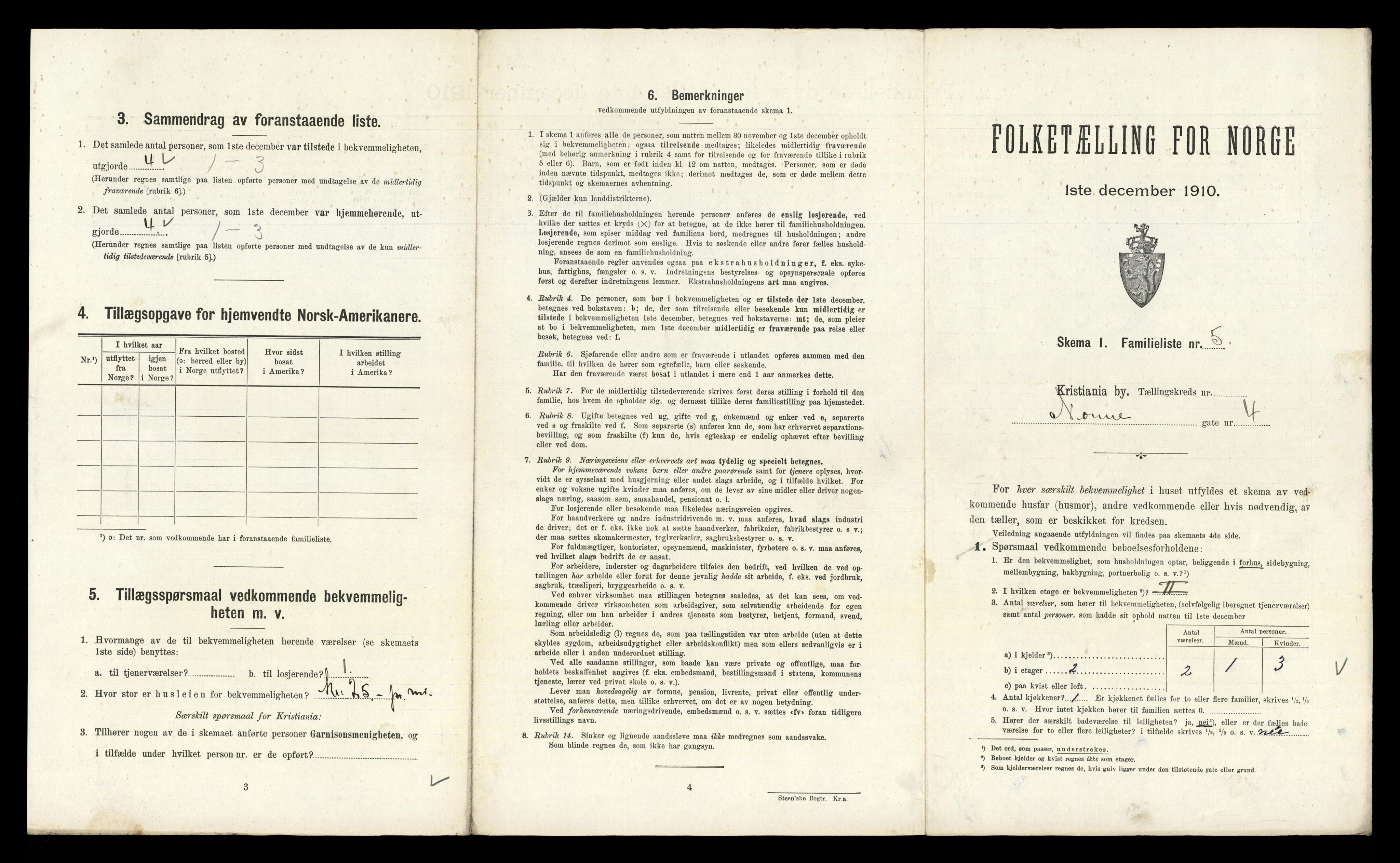 RA, 1910 census for Kristiania, 1910, p. 69531