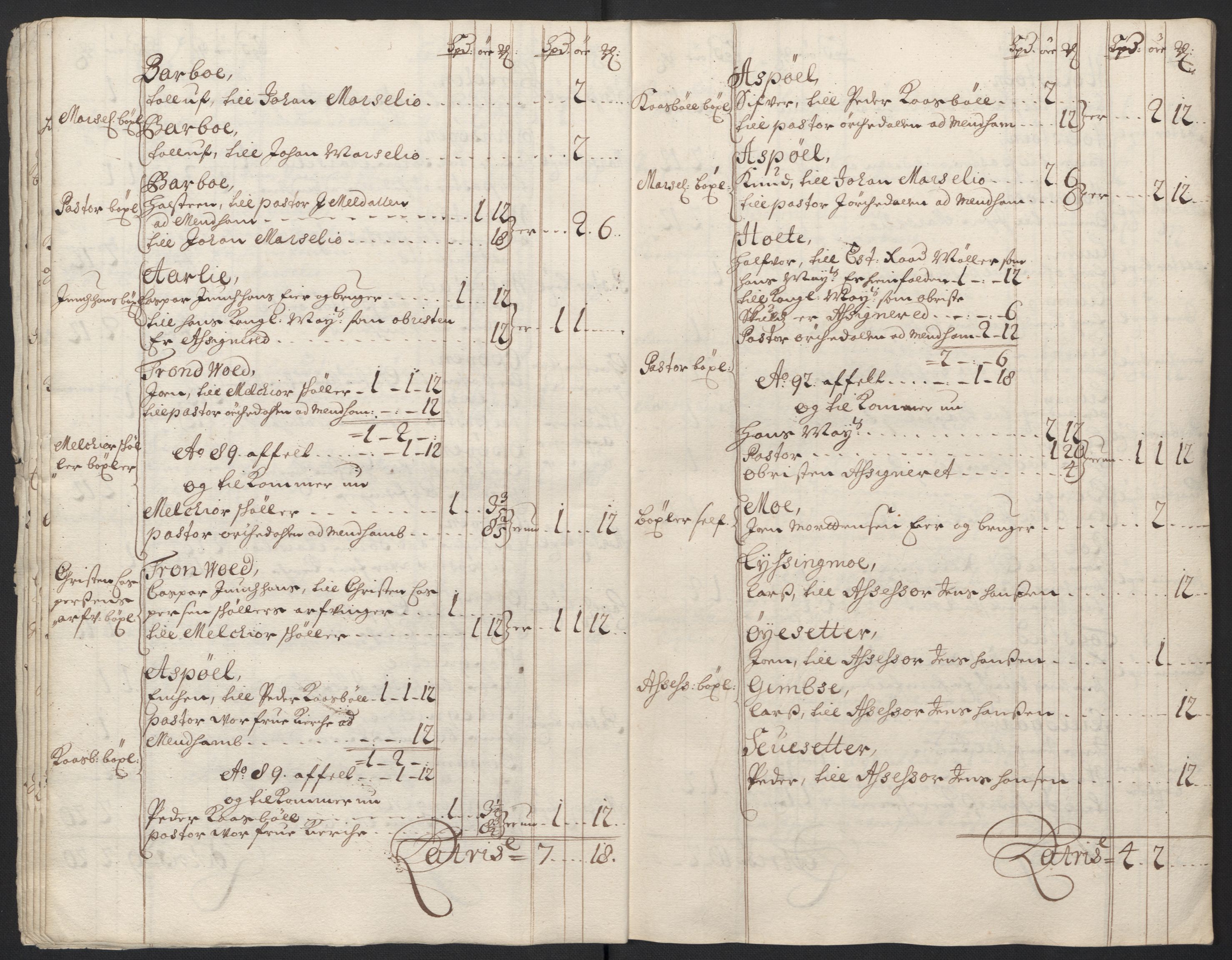 Rentekammeret inntil 1814, Reviderte regnskaper, Fogderegnskap, AV/RA-EA-4092/R60/L3950: Fogderegnskap Orkdal og Gauldal, 1700, p. 34