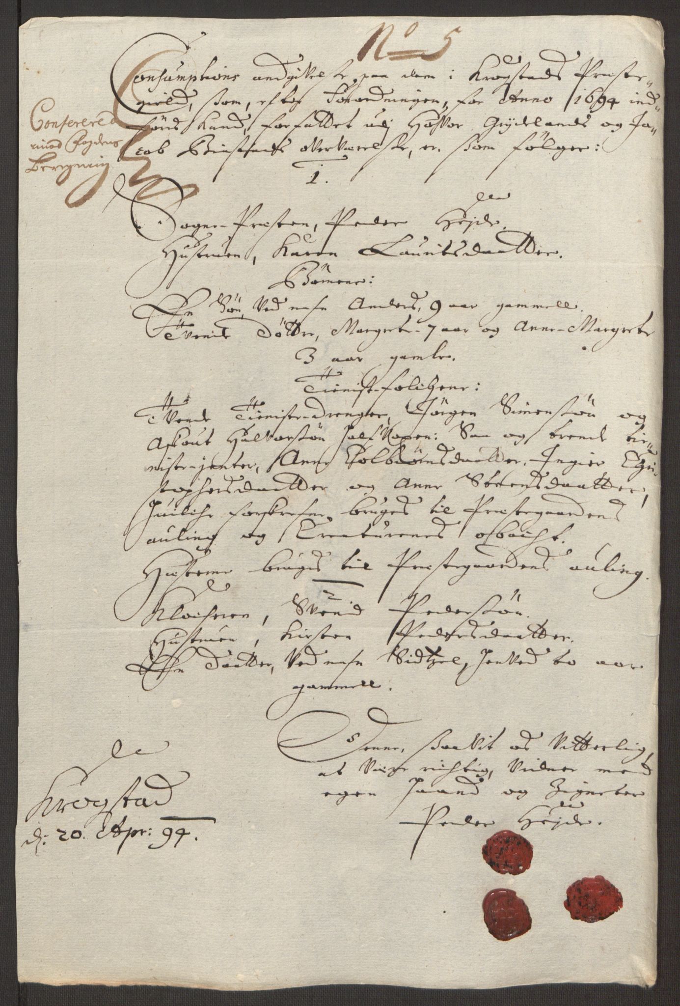 Rentekammeret inntil 1814, Reviderte regnskaper, Fogderegnskap, AV/RA-EA-4092/R10/L0438: Fogderegnskap Aker og Follo, 1694, p. 213