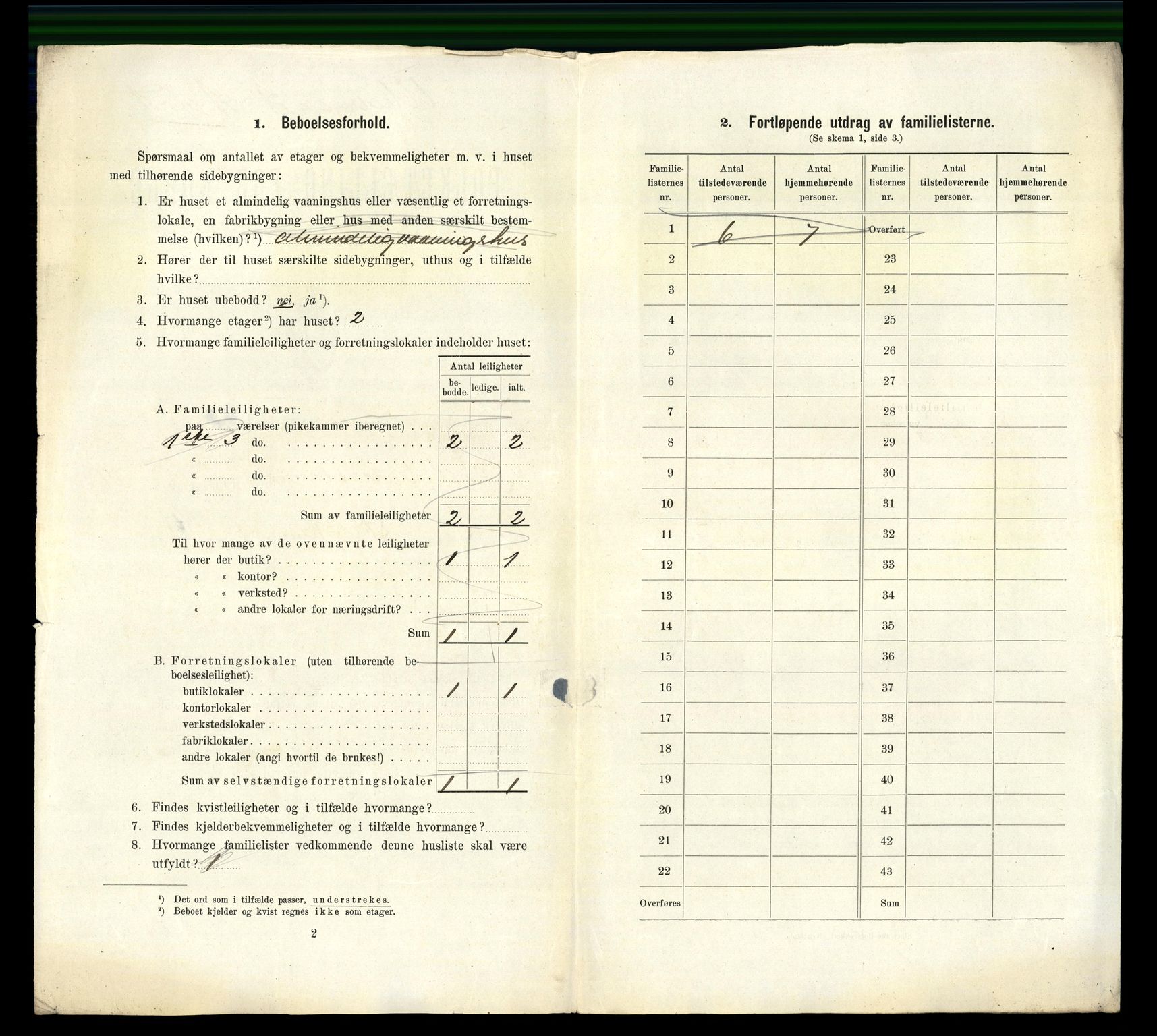 RA, 1910 census for Kristiansand, 1910, p. 3311