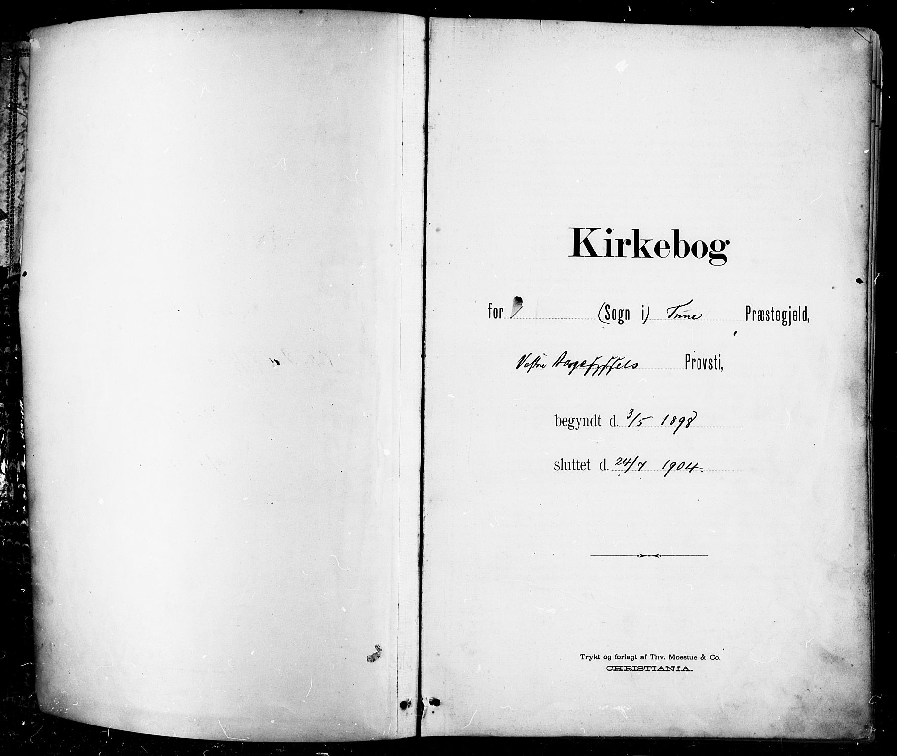 Tune prestekontor Kirkebøker, SAO/A-2007/F/Fa/L0019: Parish register (official) no. 19, 1898-1904