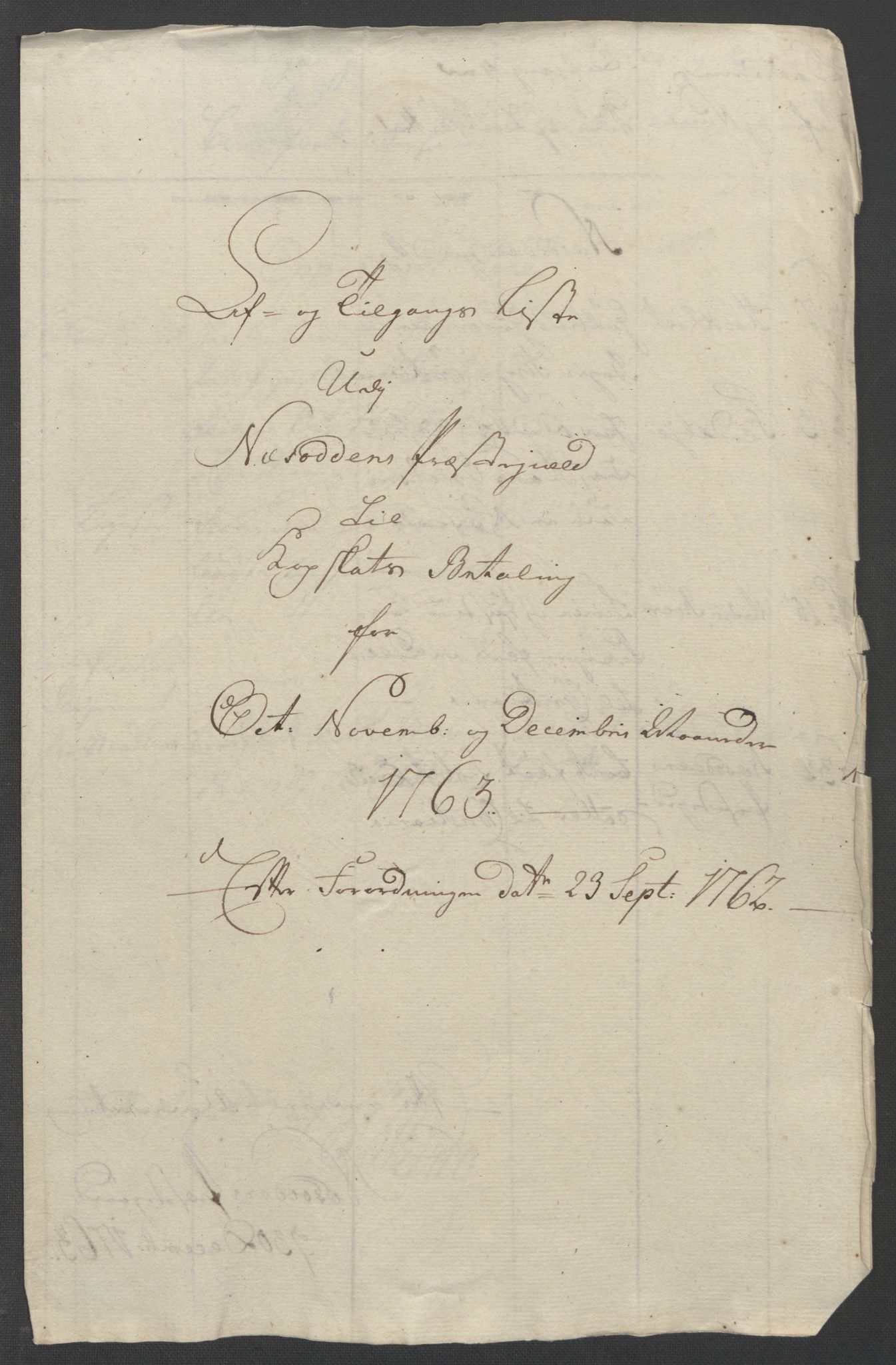 Rentekammeret inntil 1814, Reviderte regnskaper, Fogderegnskap, AV/RA-EA-4092/R10/L0560: Ekstraskatten Aker og Follo, 1763, p. 133