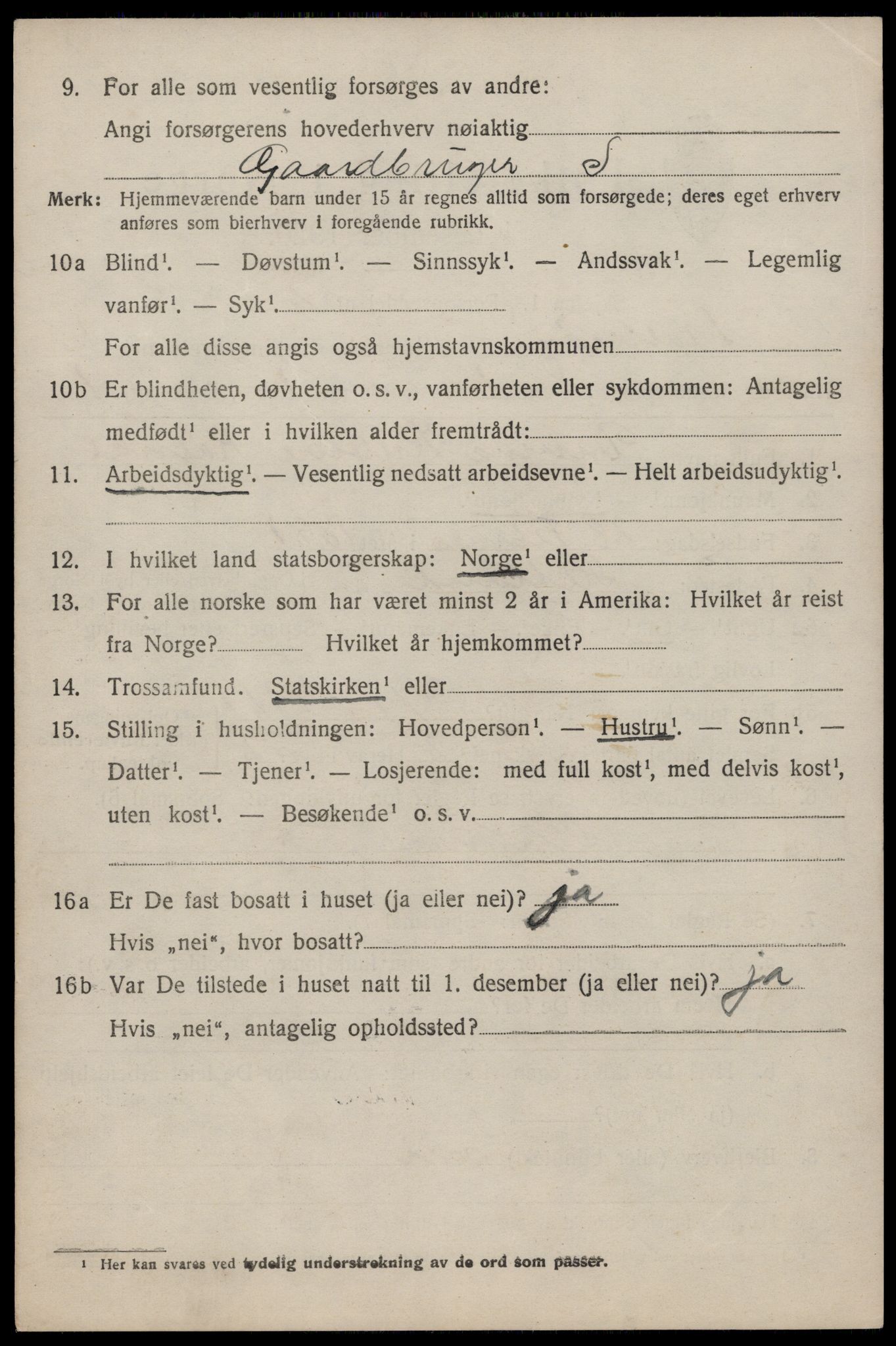 SAST, 1920 census for Mosterøy, 1920, p. 531