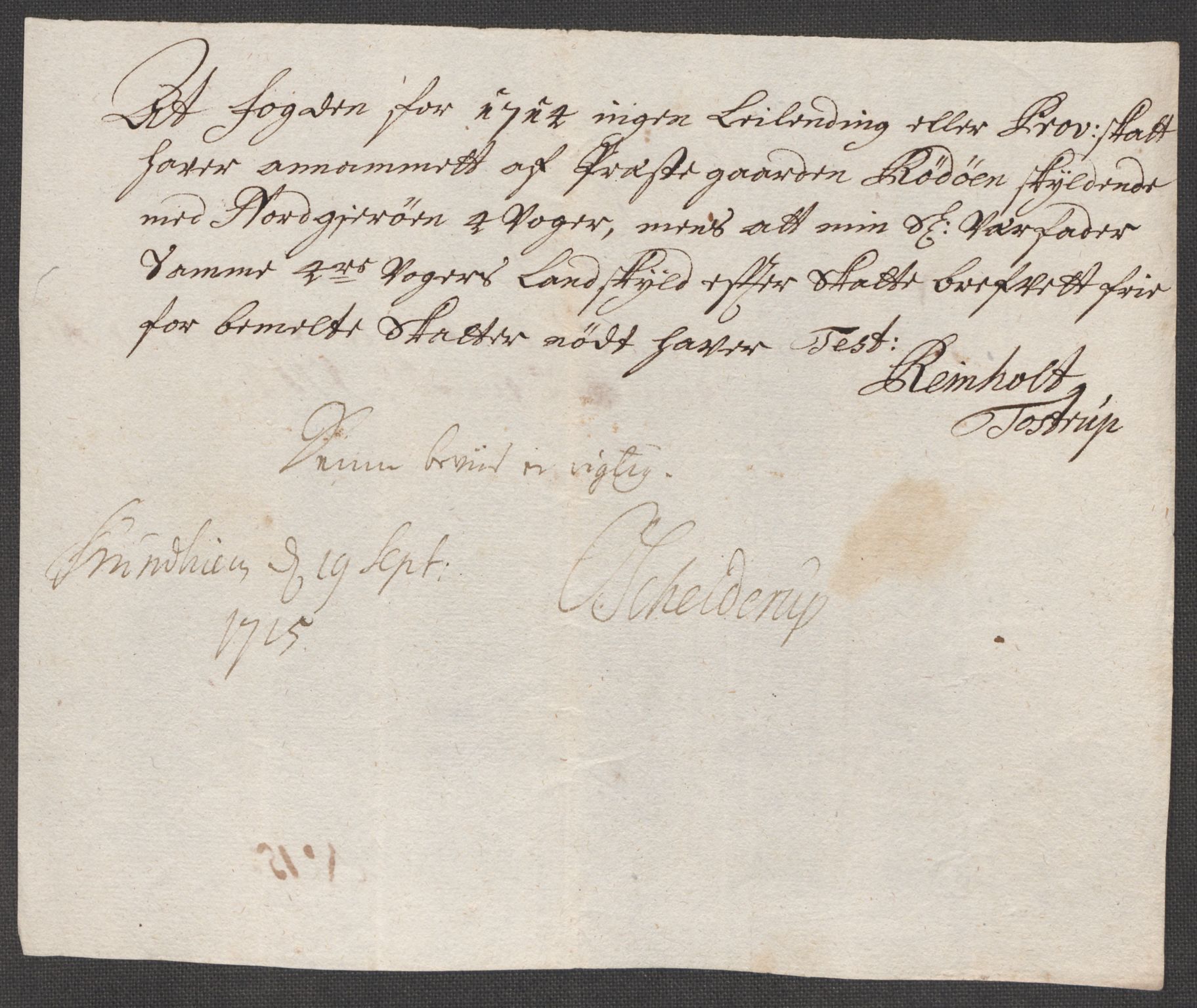 Rentekammeret inntil 1814, Reviderte regnskaper, Fogderegnskap, AV/RA-EA-4092/R65/L4513: Fogderegnskap Helgeland, 1714-1715, p. 206