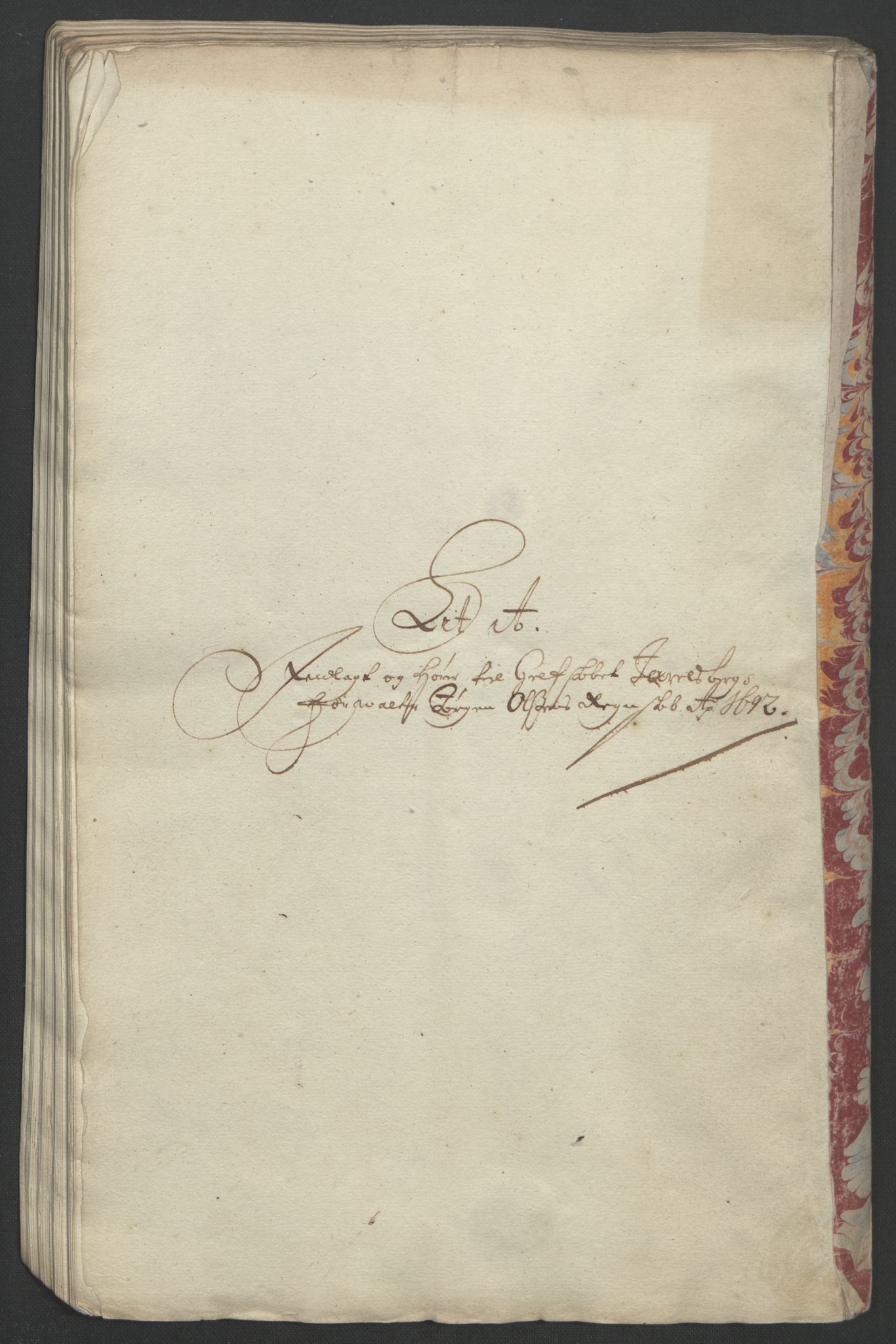 Rentekammeret inntil 1814, Reviderte regnskaper, Fogderegnskap, RA/EA-4092/R32/L1865: Fogderegnskap Jarlsberg grevskap, 1692, p. 93