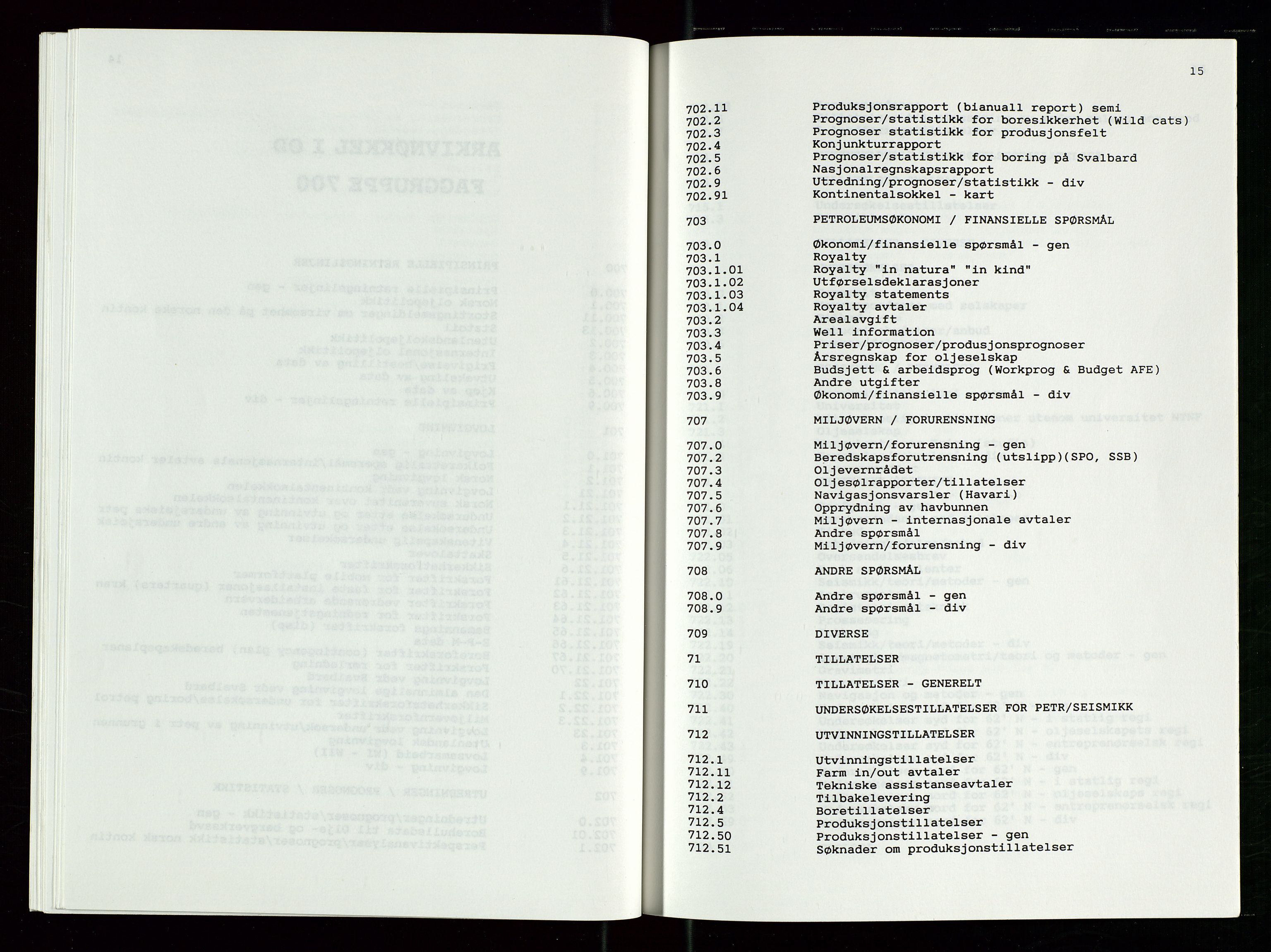 Industridepartementet, Oljekontoret, SAST/A-101348/Da/L0001:  Arkivnøkkel 701 - 707 Miljøvern, forurensning, 1965-1972, p. 34