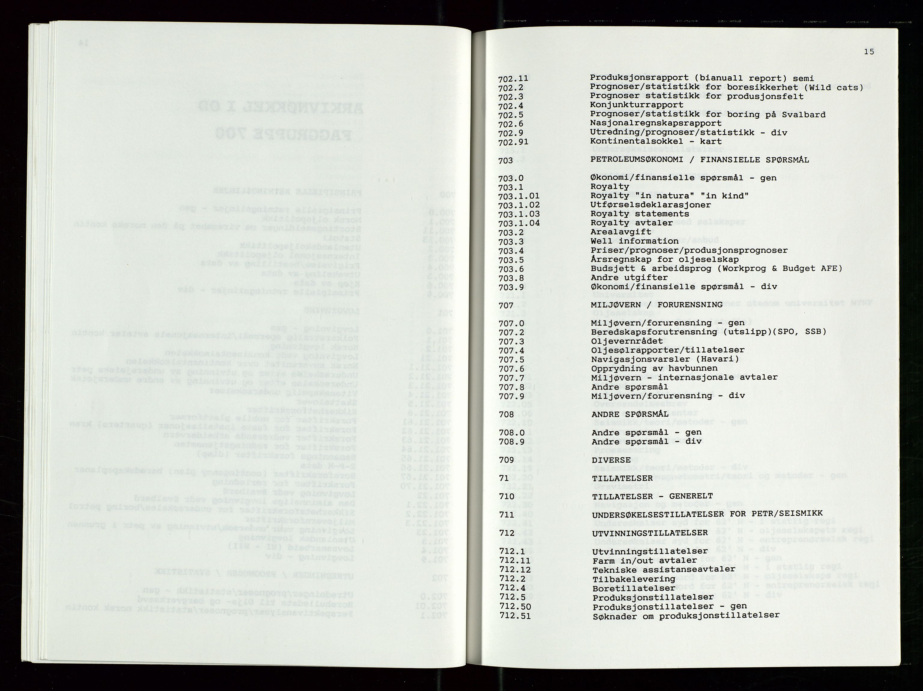 Industridepartementet, Oljekontoret, AV/SAST-A-101348/Da/L0001:  Arkivnøkkel 701 - 707 Miljøvern, forurensning, 1965-1972, p. 34