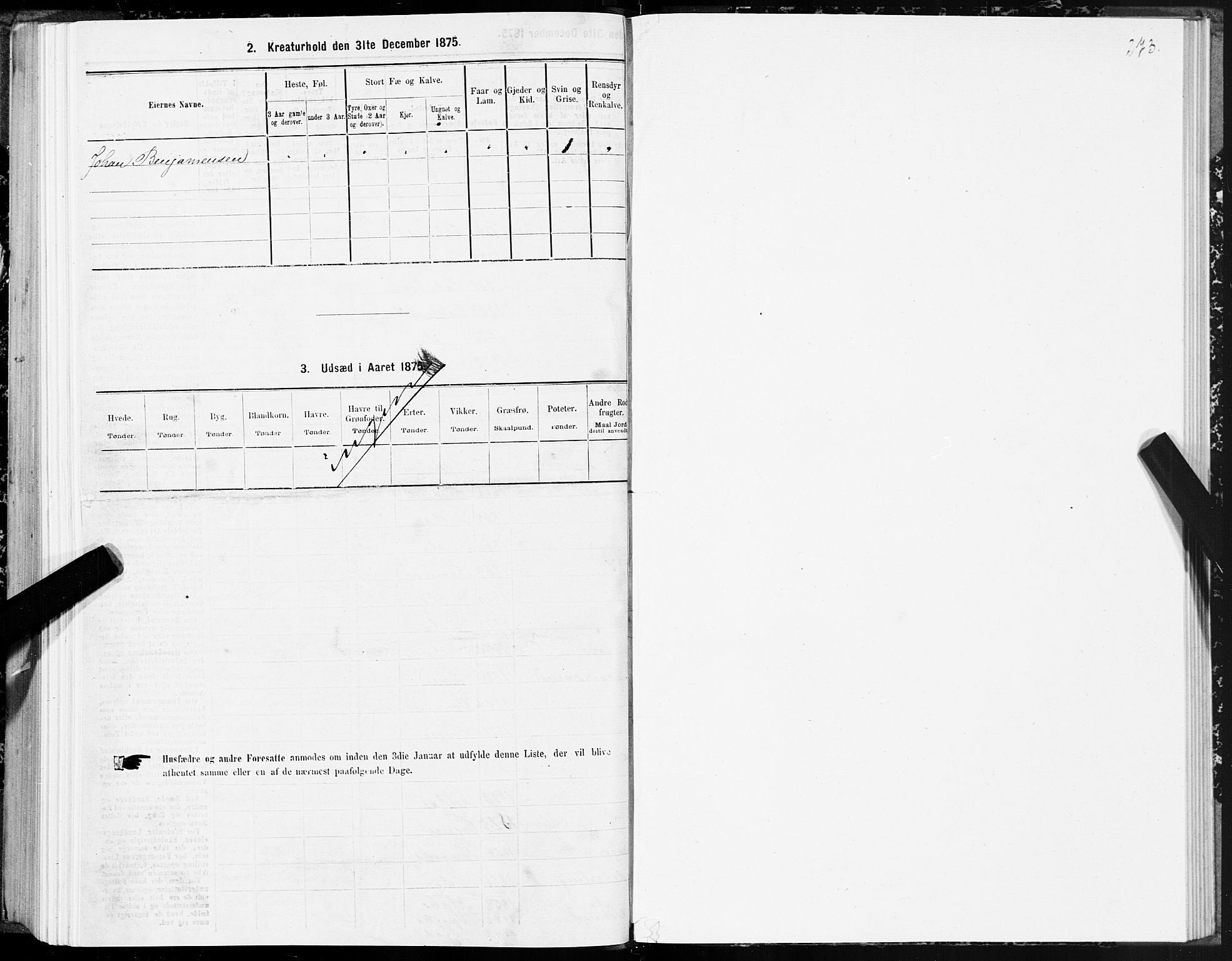 SAT, 1875 census for 1601 Trondheim, 1875, p. 9273