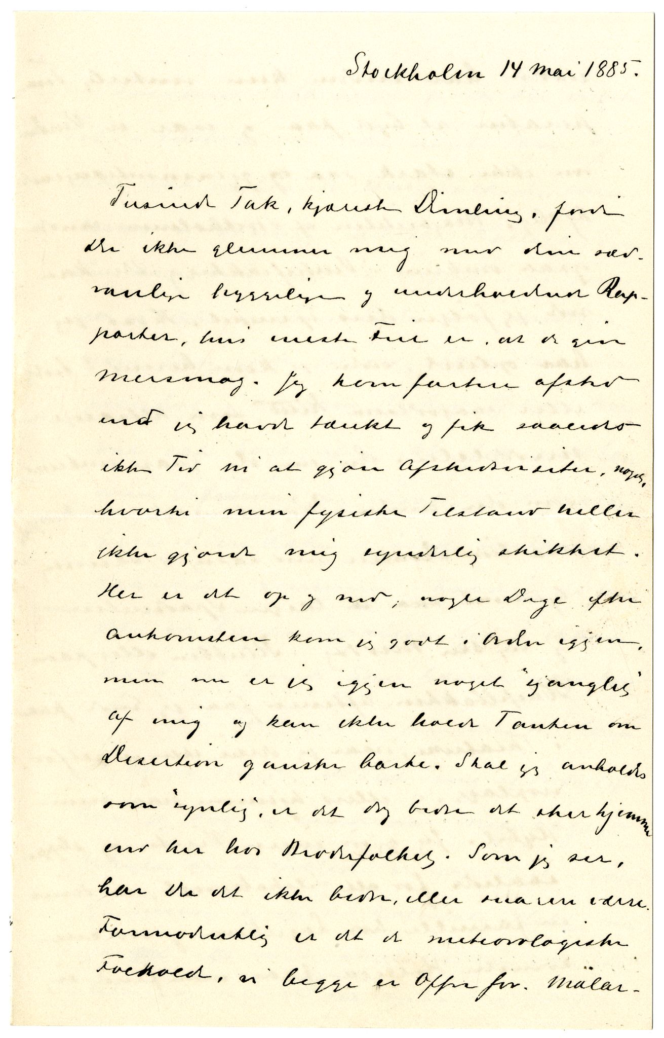 Diderik Maria Aalls brevsamling, NF/Ark-1023/F/L0001: D.M. Aalls brevsamling. A - B, 1738-1889, p. 377