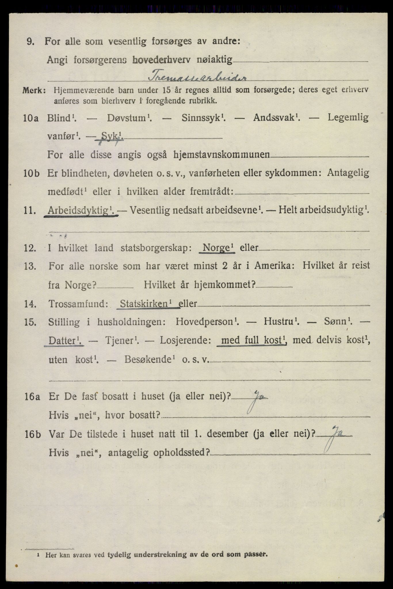 SAKO, 1920 census for Skåtøy, 1920, p. 9047