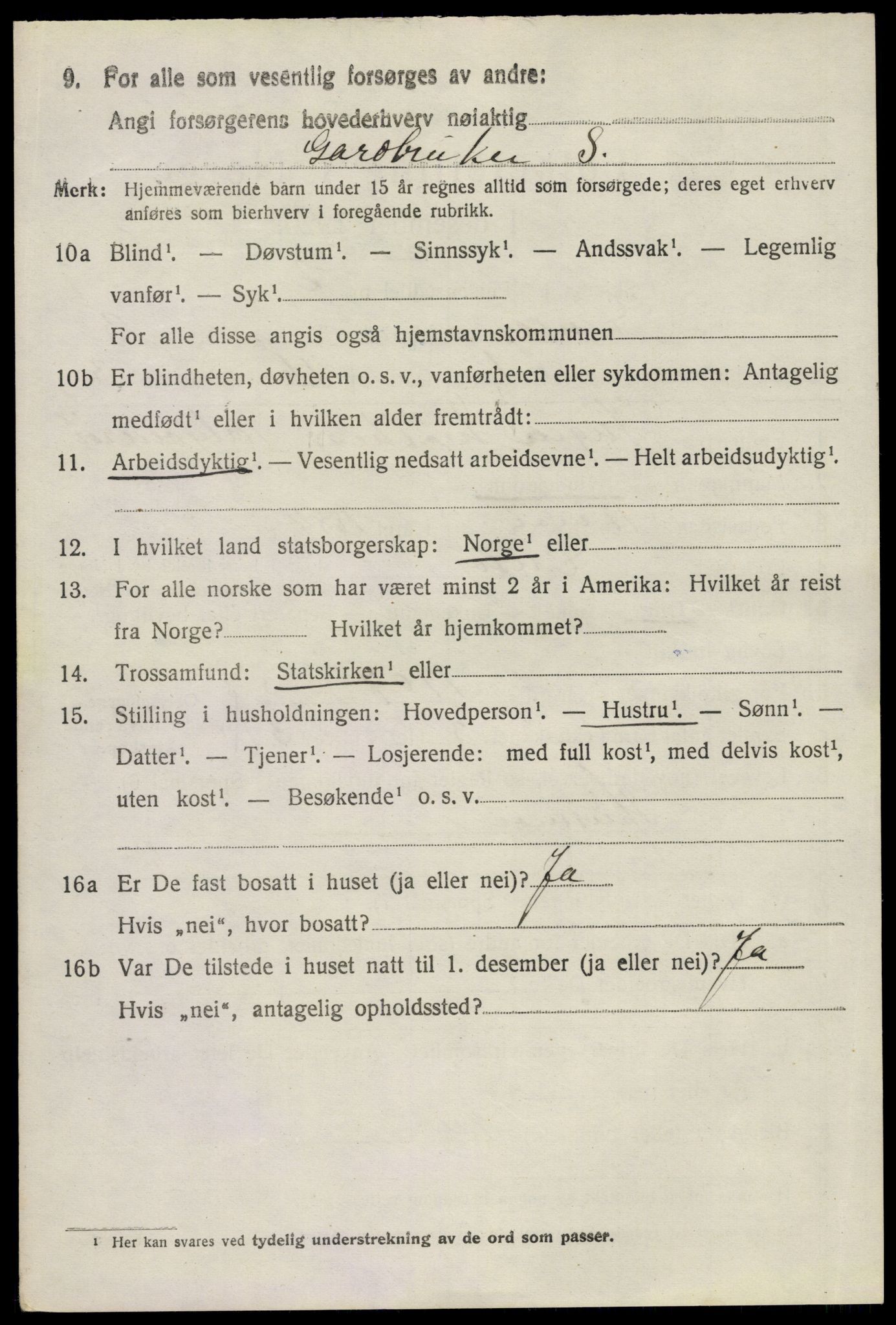 SAO, 1920 census for Onsøy, 1920, p. 4228