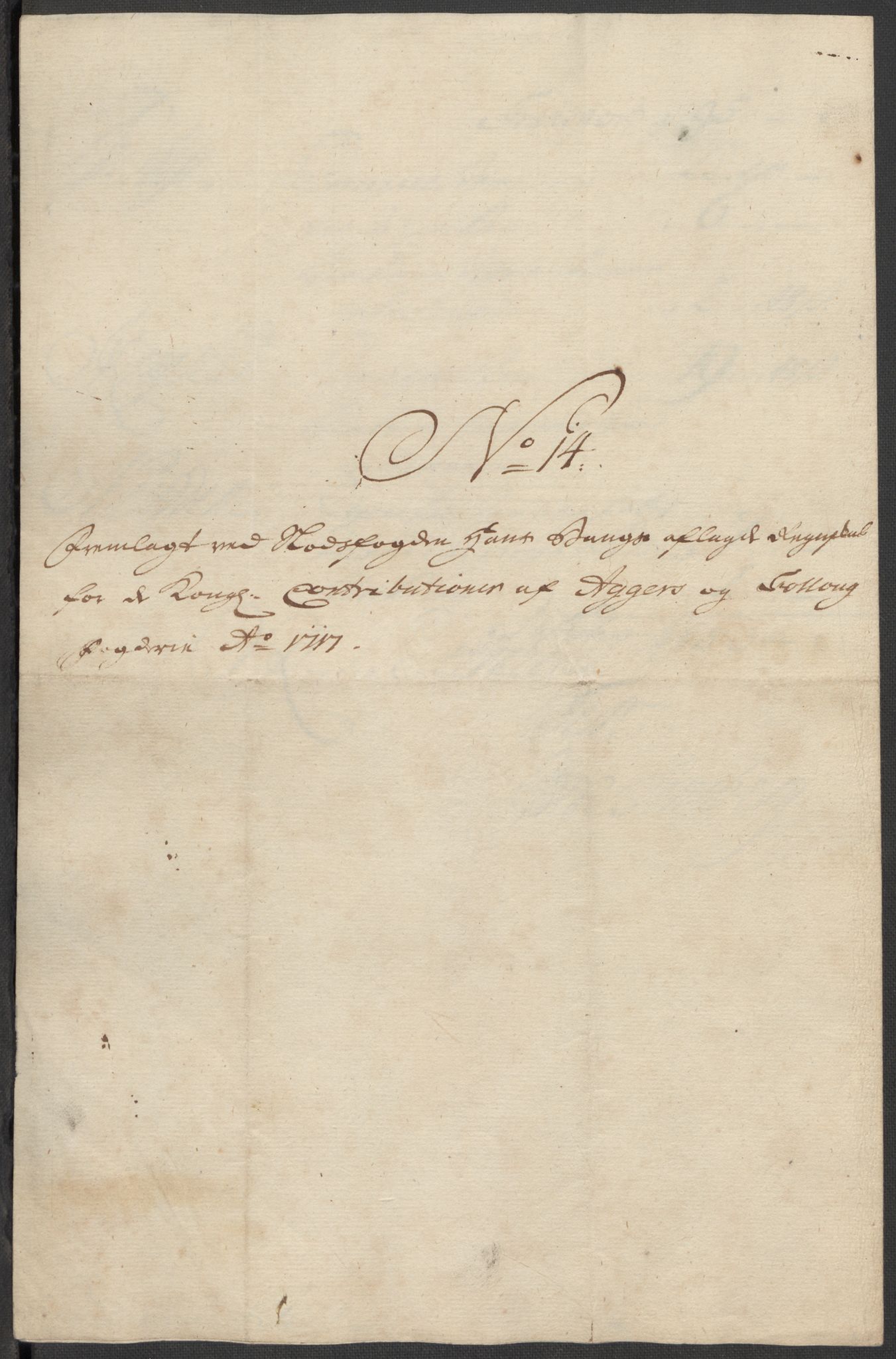 Rentekammeret inntil 1814, Reviderte regnskaper, Fogderegnskap, AV/RA-EA-4092/R10/L0455: Fogderegnskap Aker og Follo, 1717, p. 230