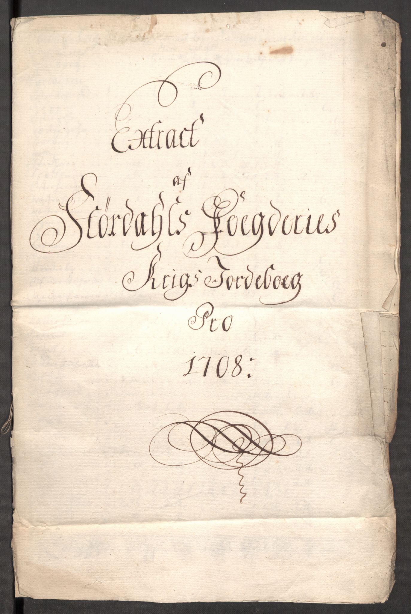 Rentekammeret inntil 1814, Reviderte regnskaper, Fogderegnskap, AV/RA-EA-4092/R62/L4198: Fogderegnskap Stjørdal og Verdal, 1708, p. 233