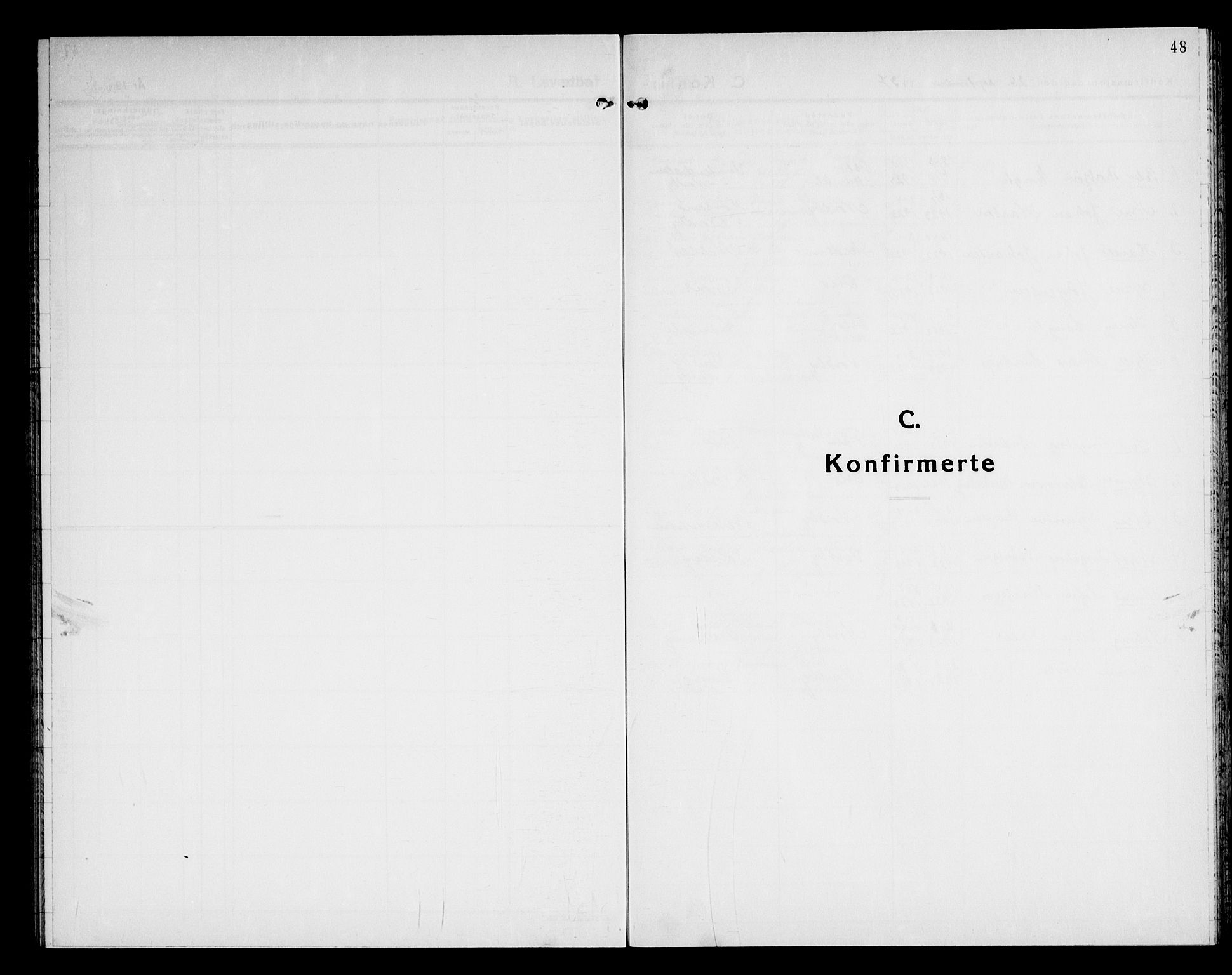 Ås prestekontor Kirkebøker, SAO/A-10894/G/Gb/L0003: Parish register (copy) no. II 3, 1937-1947, p. 48