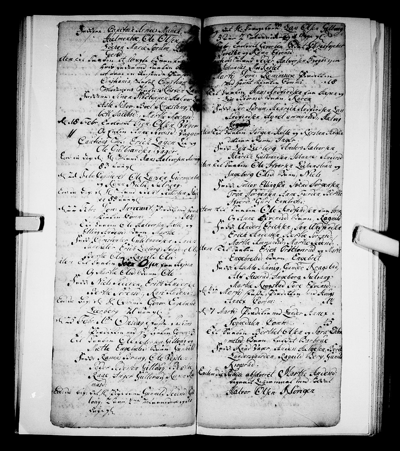 Norderhov kirkebøker, AV/SAKO-A-237/F/Fa/L0002b: Parish register (official) no. 2B, 1726-1739, p. 438-439