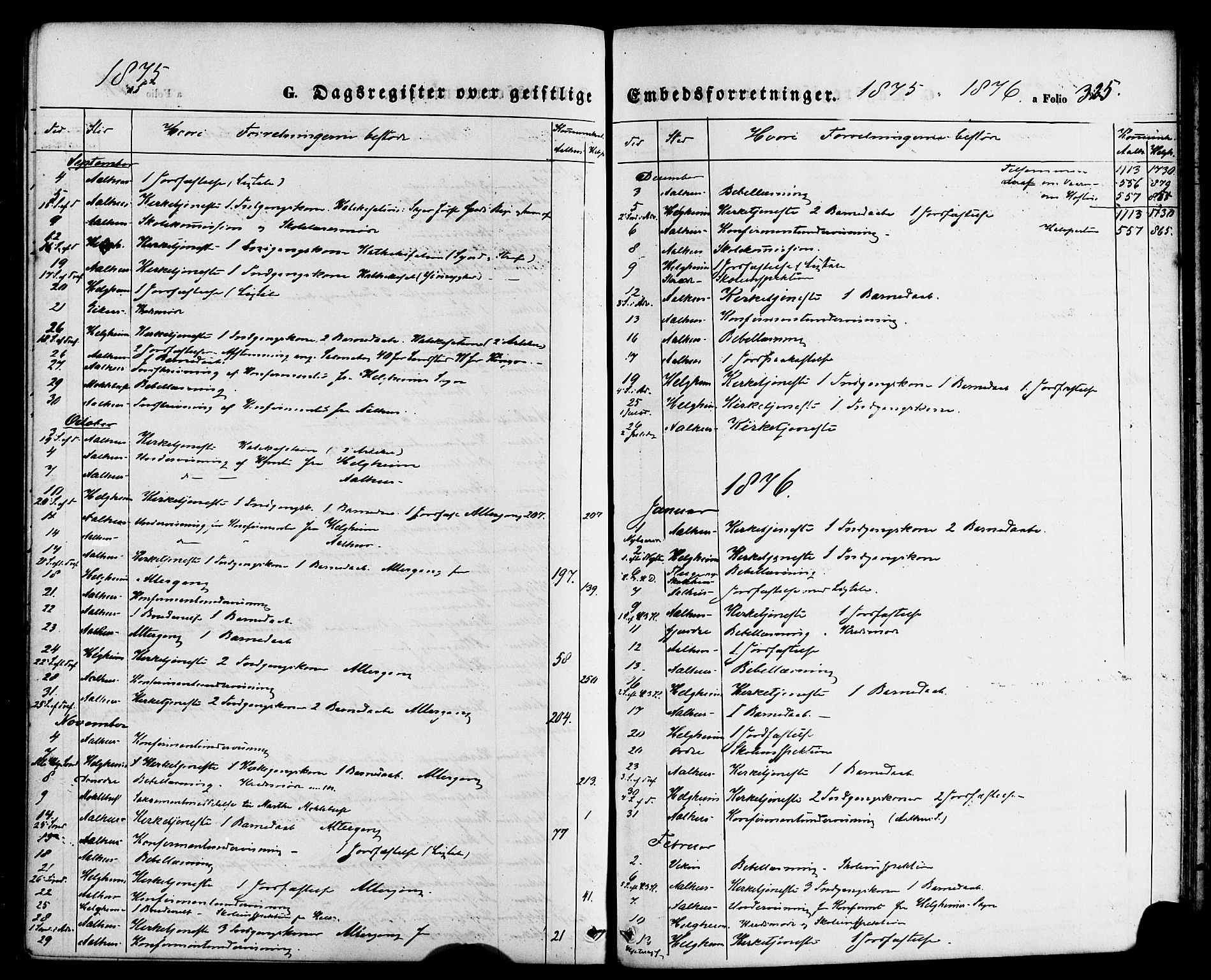 Jølster sokneprestembete, AV/SAB-A-80701/H/Haa/Haaa/L0011: Parish register (official) no. A 11, 1866-1881, p. 325