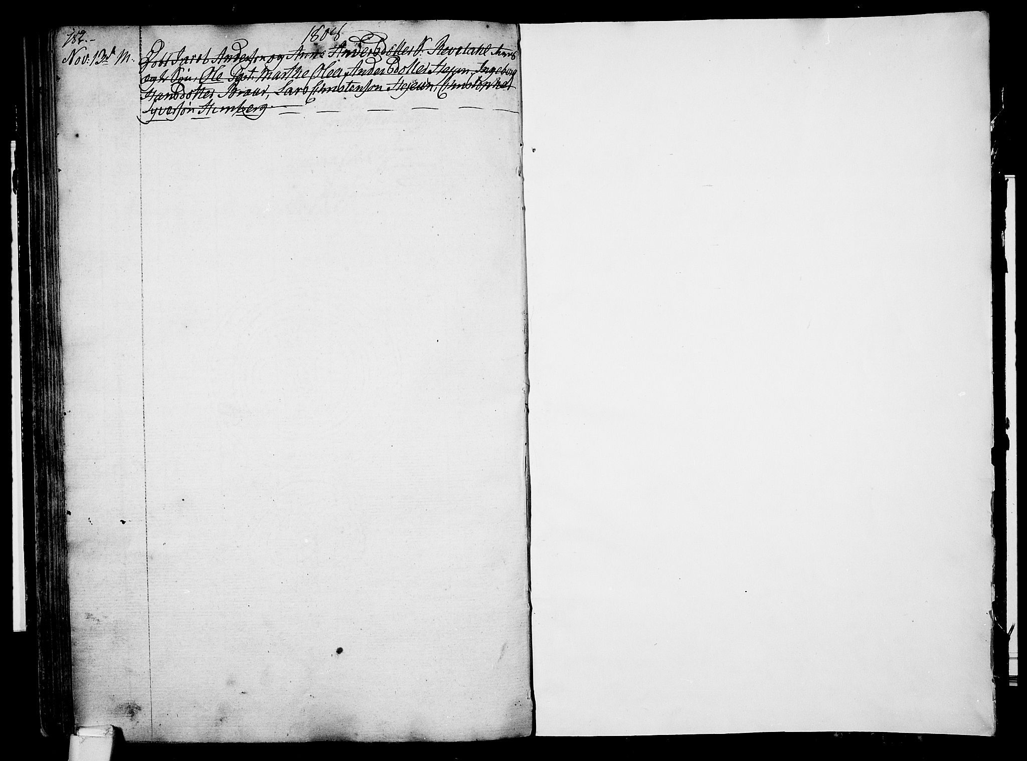 Våle kirkebøker, AV/SAKO-A-334/F/Fa/L0005: Parish register (official) no. I 5, 1773-1808, p. 182-183