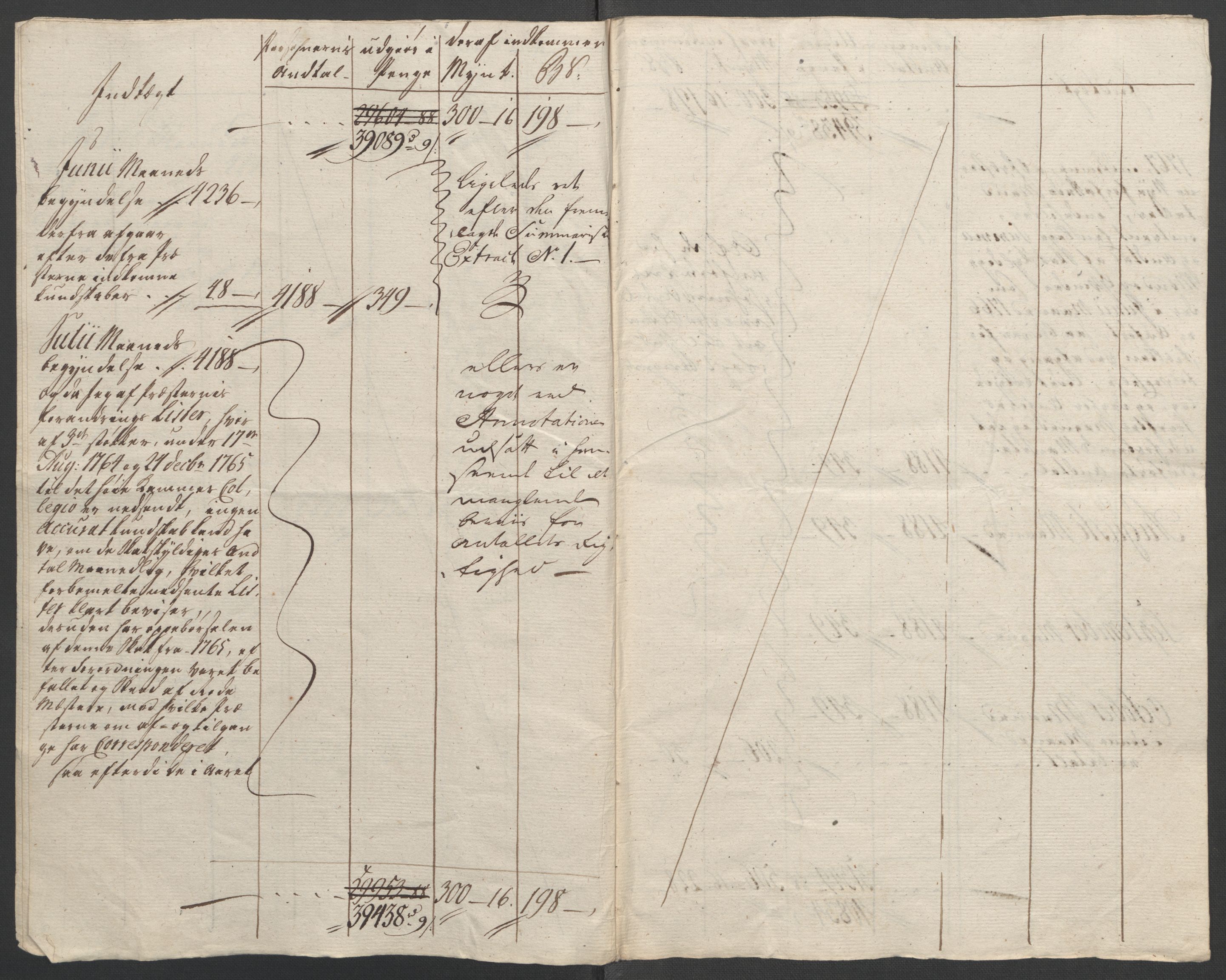 Rentekammeret inntil 1814, Reviderte regnskaper, Fogderegnskap, AV/RA-EA-4092/R45/L2704: Ekstraskatten Lista og Mandal, 1762-1768, p. 212