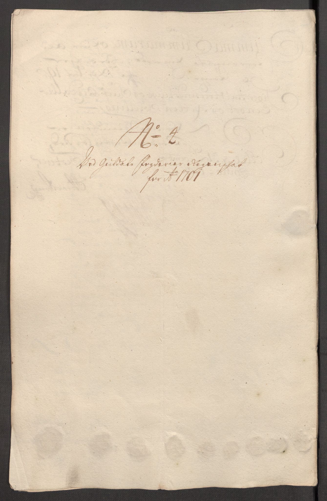 Rentekammeret inntil 1814, Reviderte regnskaper, Fogderegnskap, AV/RA-EA-4092/R60/L3951: Fogderegnskap Orkdal og Gauldal, 1701, p. 240