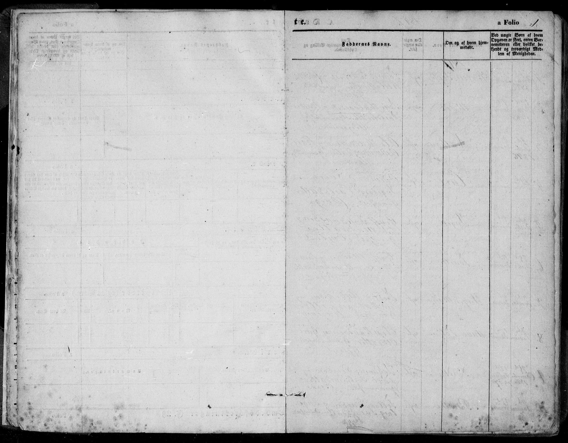 Bakke sokneprestkontor, SAK/1111-0002/F/Fa/Faa/L0005: Parish register (official) no. A 5, 1847-1855, p. 1