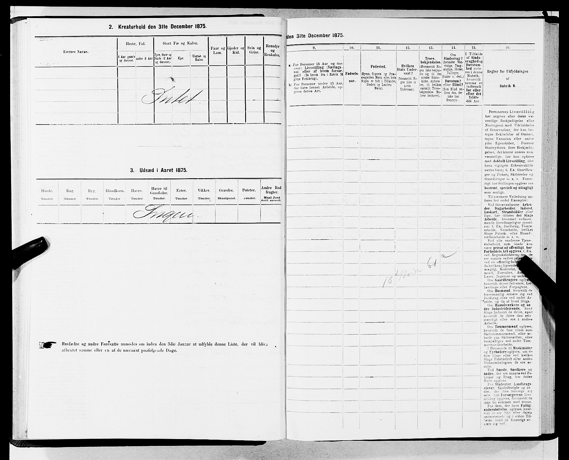 SAB, 1875 census for 1301 Bergen, 1875, p. 2014