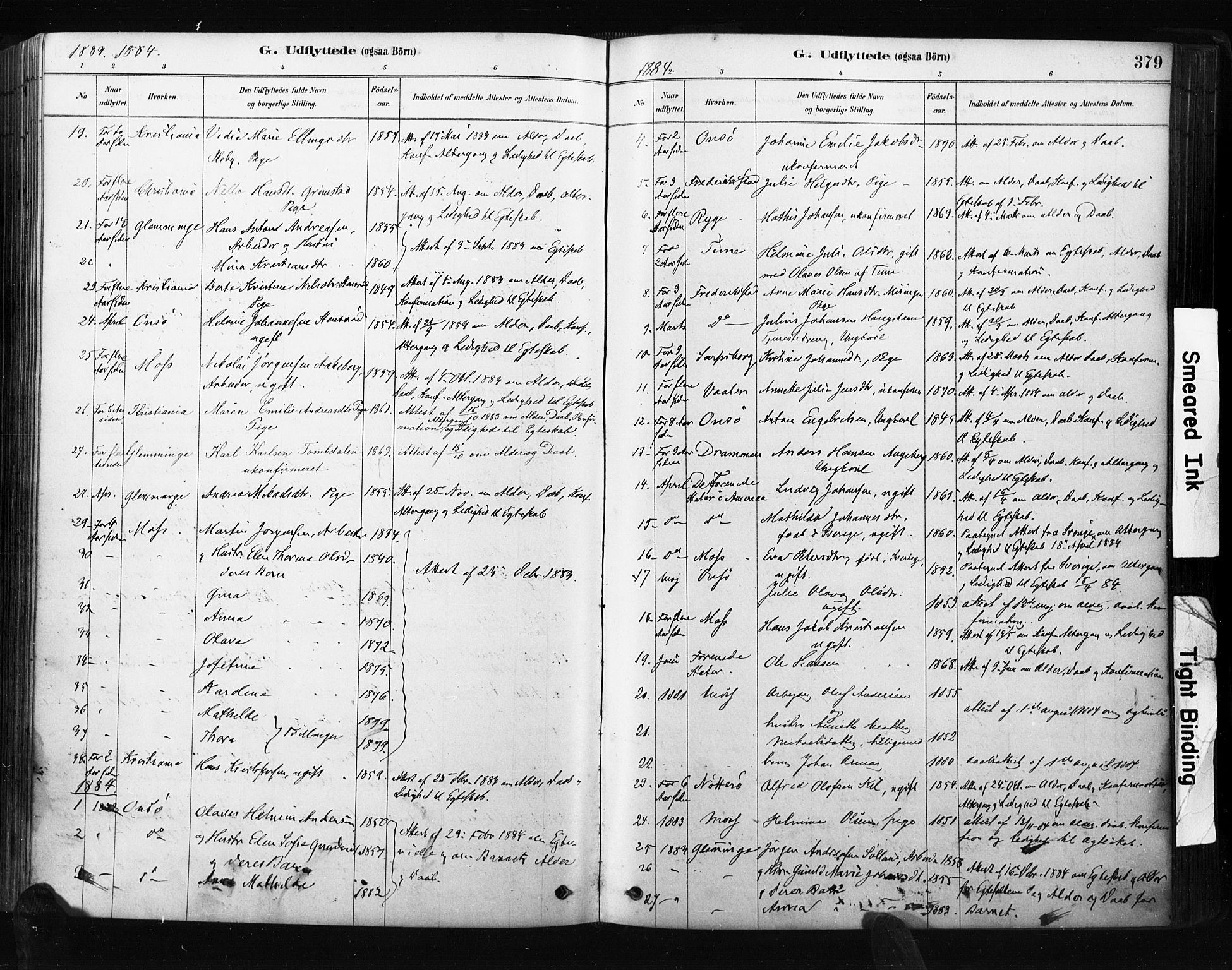 Råde prestekontor kirkebøker, AV/SAO-A-2009/F/Fa/L0007: Parish register (official) no. 7, 1878-1902, p. 379