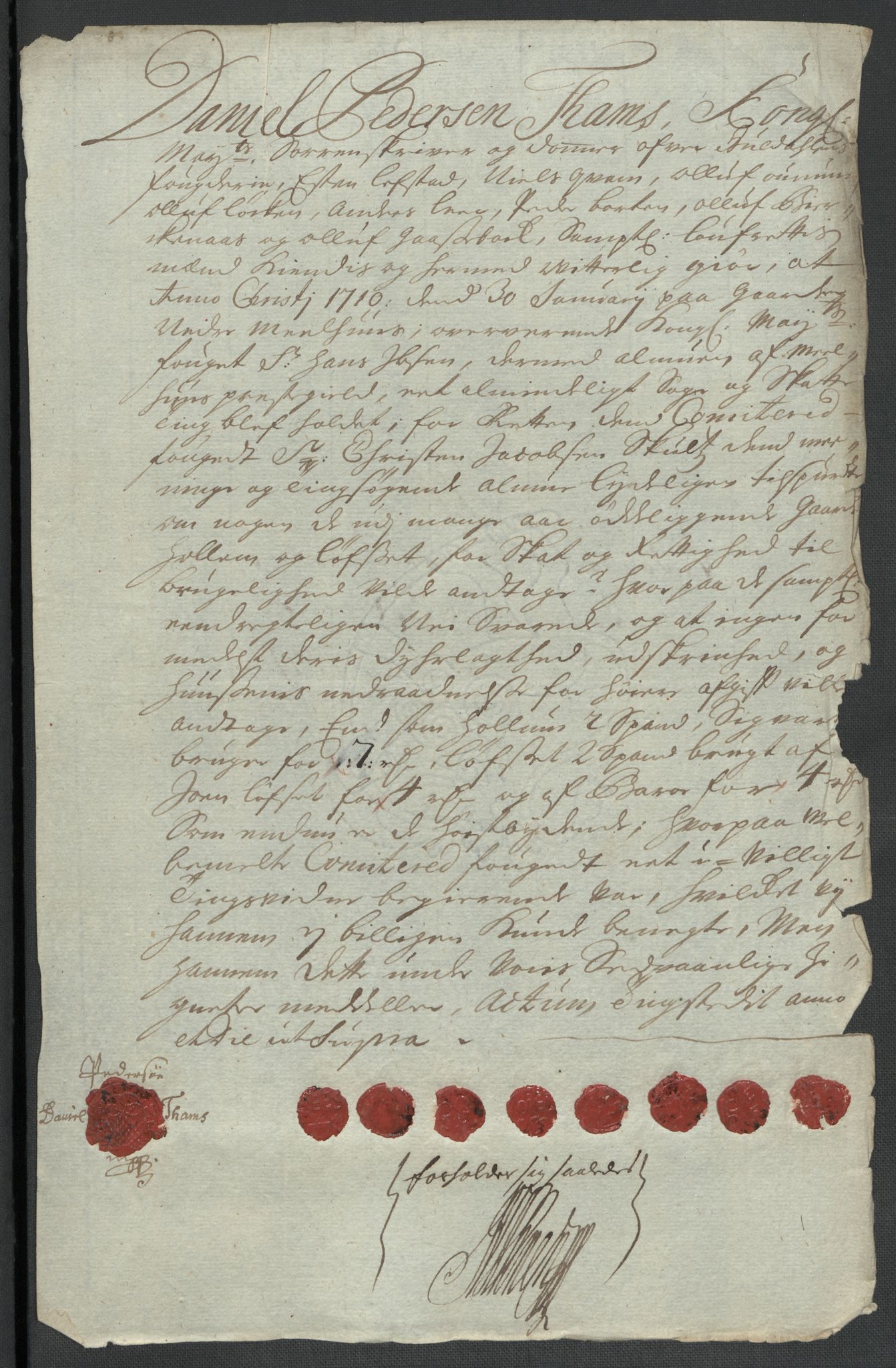 Rentekammeret inntil 1814, Reviderte regnskaper, Fogderegnskap, RA/EA-4092/R60/L3959: Fogderegnskap Orkdal og Gauldal, 1709, p. 401