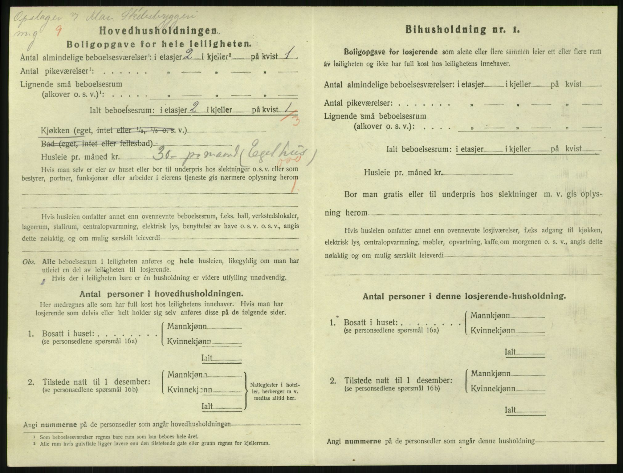 SAKO, 1920 census for Horten, 1920, p. 6094