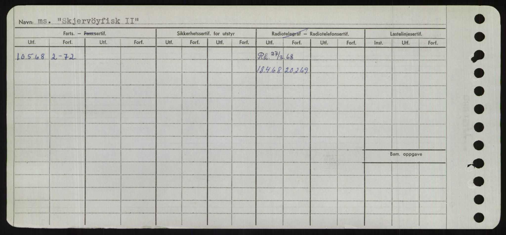 Sjøfartsdirektoratet med forløpere, Skipsmålingen, AV/RA-S-1627/H/Hd/L0034: Fartøy, Sk-Slå, p. 196