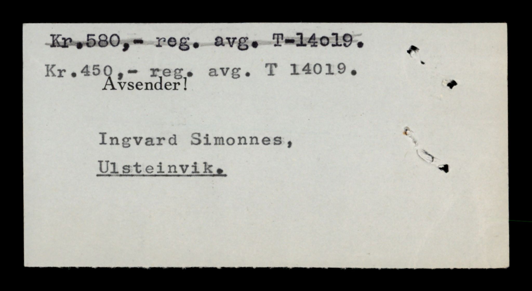 Møre og Romsdal vegkontor - Ålesund trafikkstasjon, AV/SAT-A-4099/F/Fe/L0042: Registreringskort for kjøretøy T 13906 - T 14079, 1927-1998, p. 1700