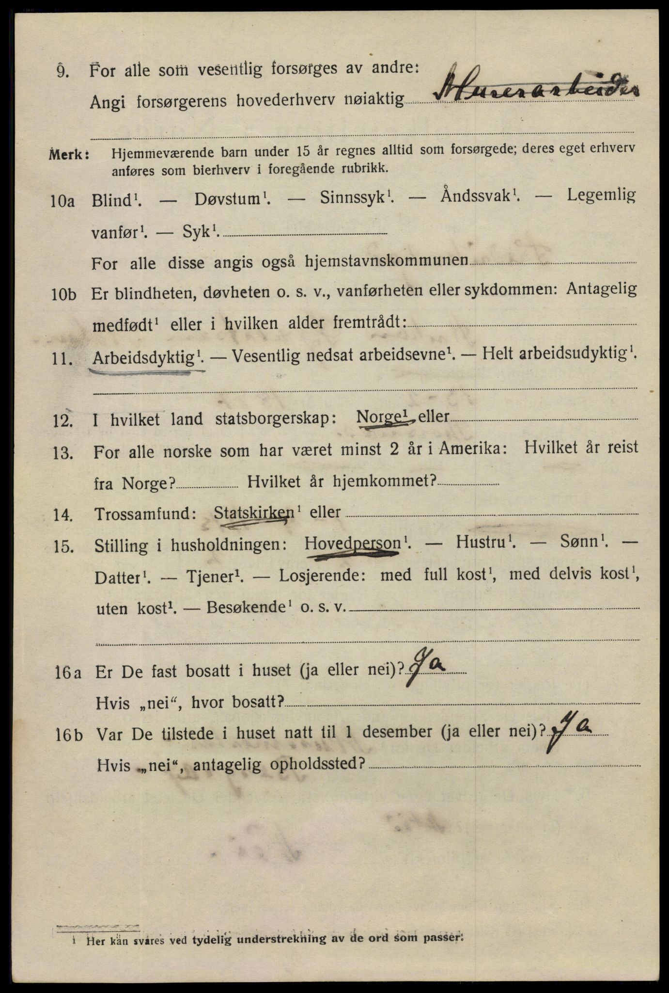 SAO, 1920 census for Fredrikstad, 1920, p. 22898