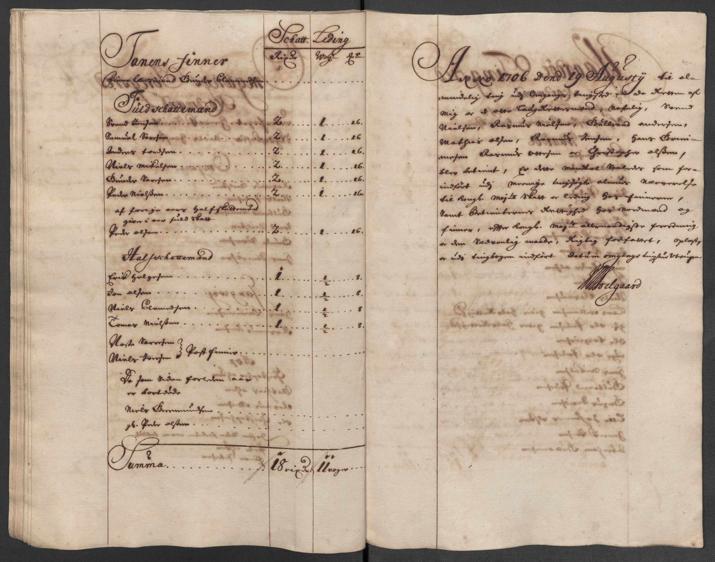 Rentekammeret inntil 1814, Reviderte regnskaper, Fogderegnskap, AV/RA-EA-4092/R69/L4853: Fogderegnskap Finnmark/Vardøhus, 1705-1706, p. 173