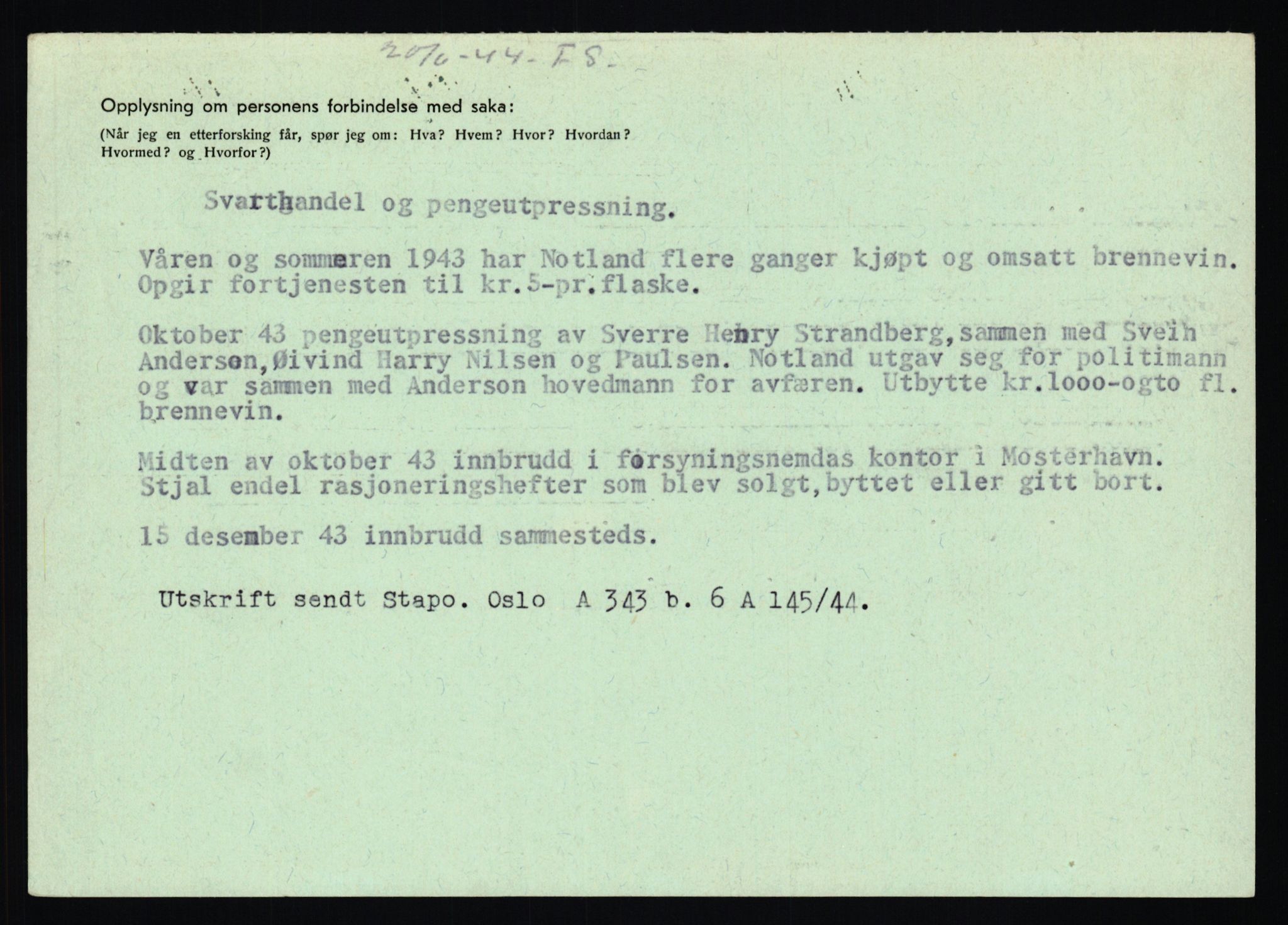 Statspolitiet - Hovedkontoret / Osloavdelingen, AV/RA-S-1329/C/Ca/L0011: Molberg - Nøstvold, 1943-1945, p. 4393