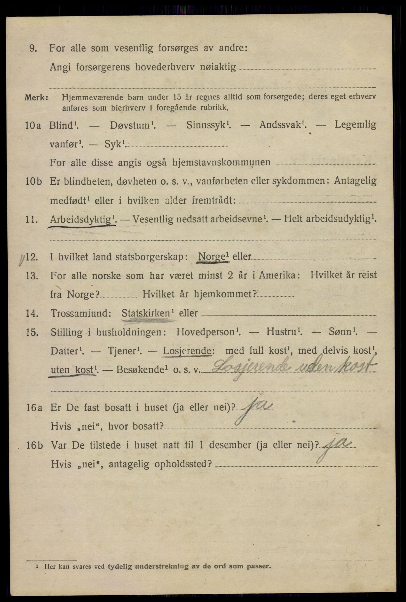 SAO, 1920 census for Kristiania, 1920, p. 299066