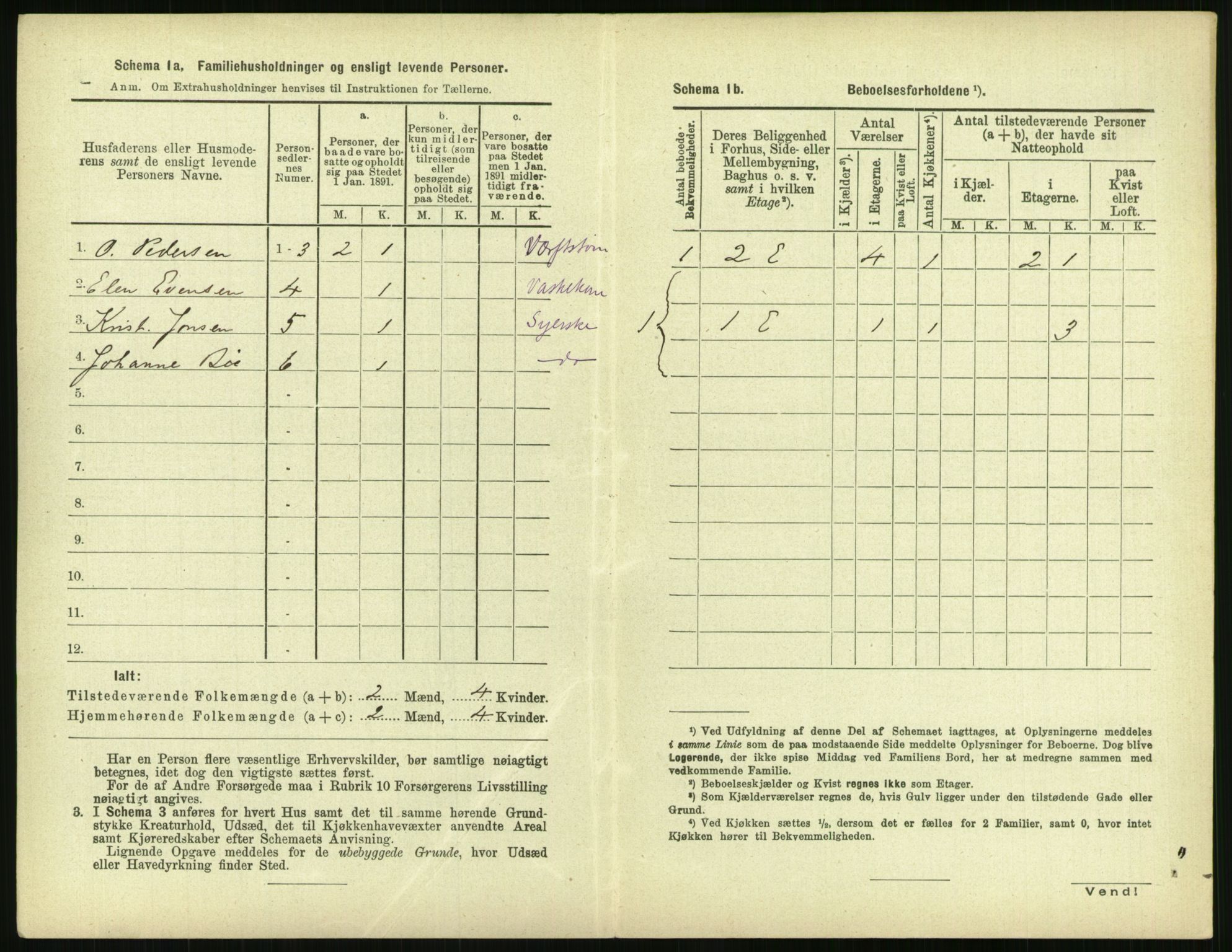 RA, 1891 census for 1103 Stavanger, 1891, p. 4780