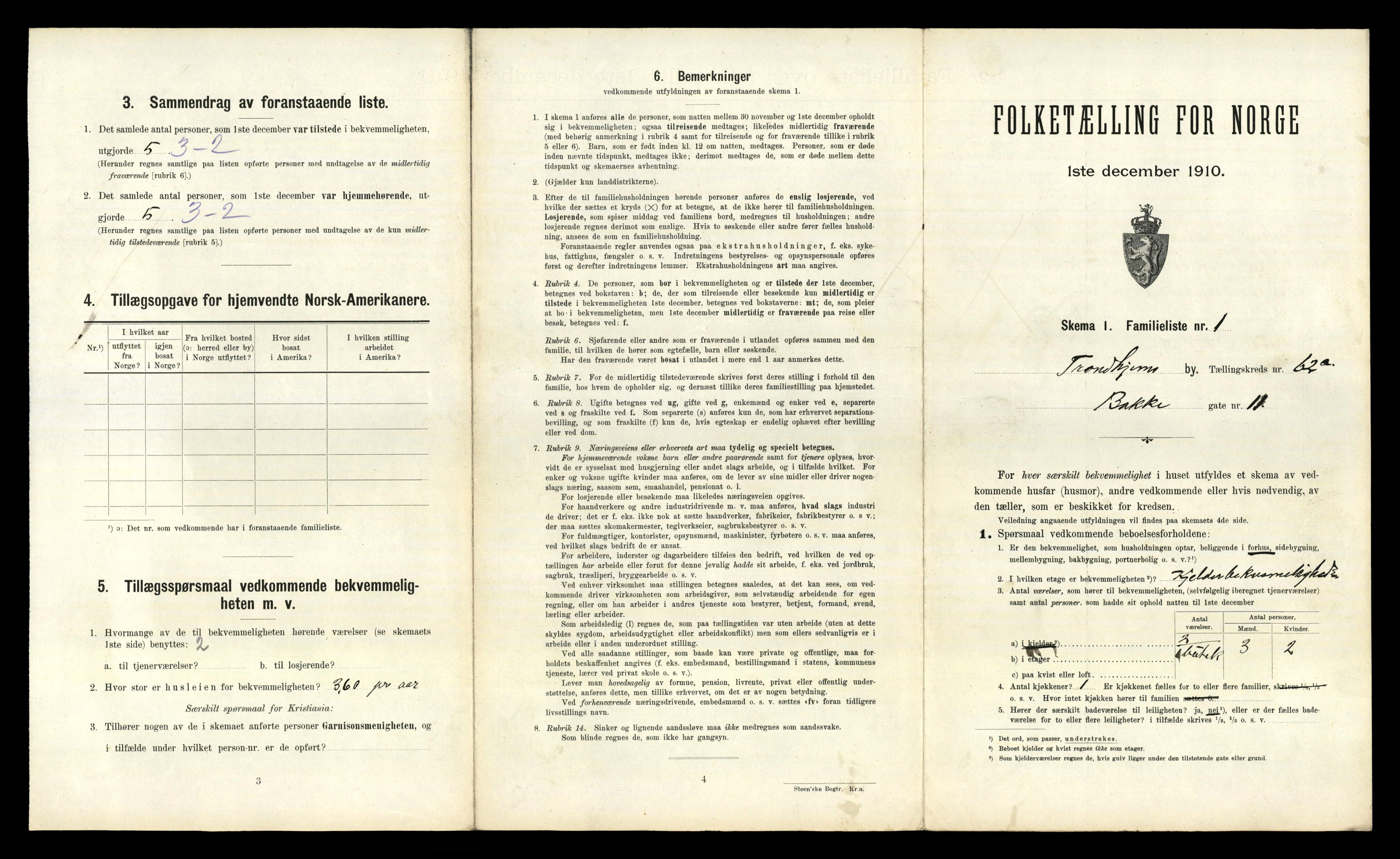 RA, 1910 census for Trondheim, 1910, p. 16547