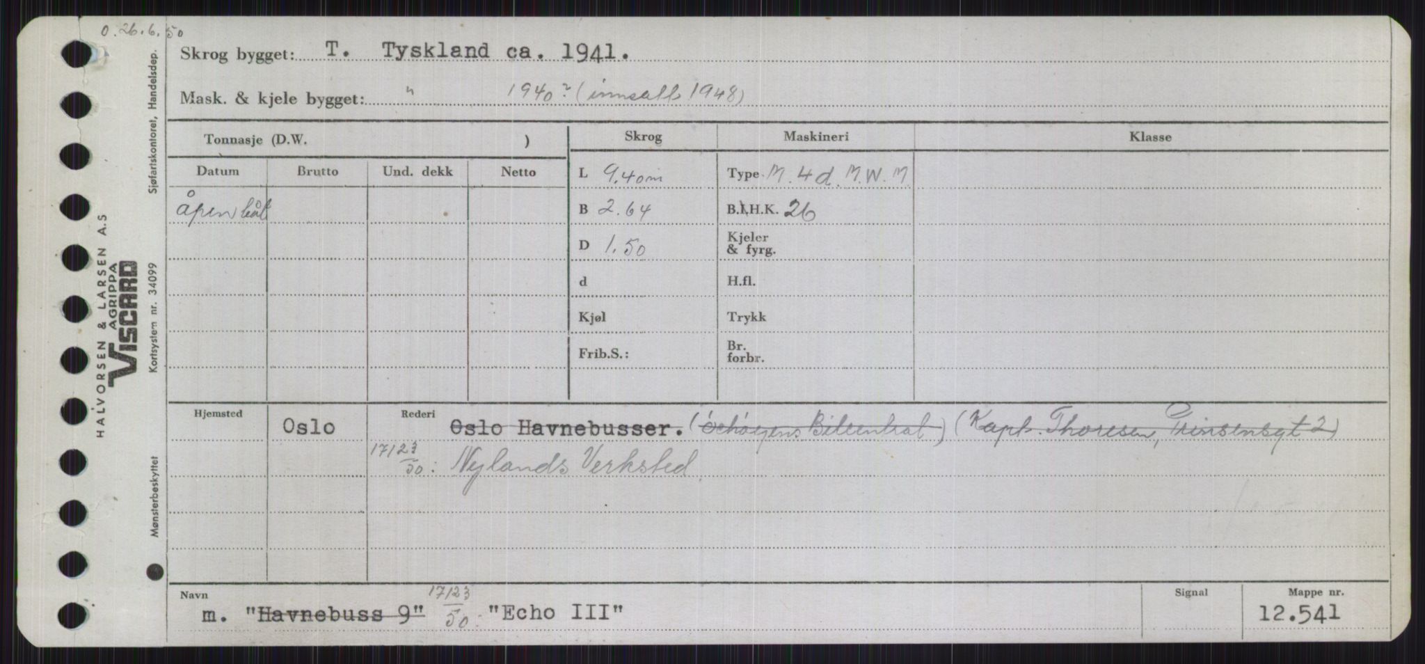 Sjøfartsdirektoratet med forløpere, Skipsmålingen, RA/S-1627/H/Ha/L0001/0002: Fartøy, A-Eig / Fartøy Bjør-Eig, p. 963