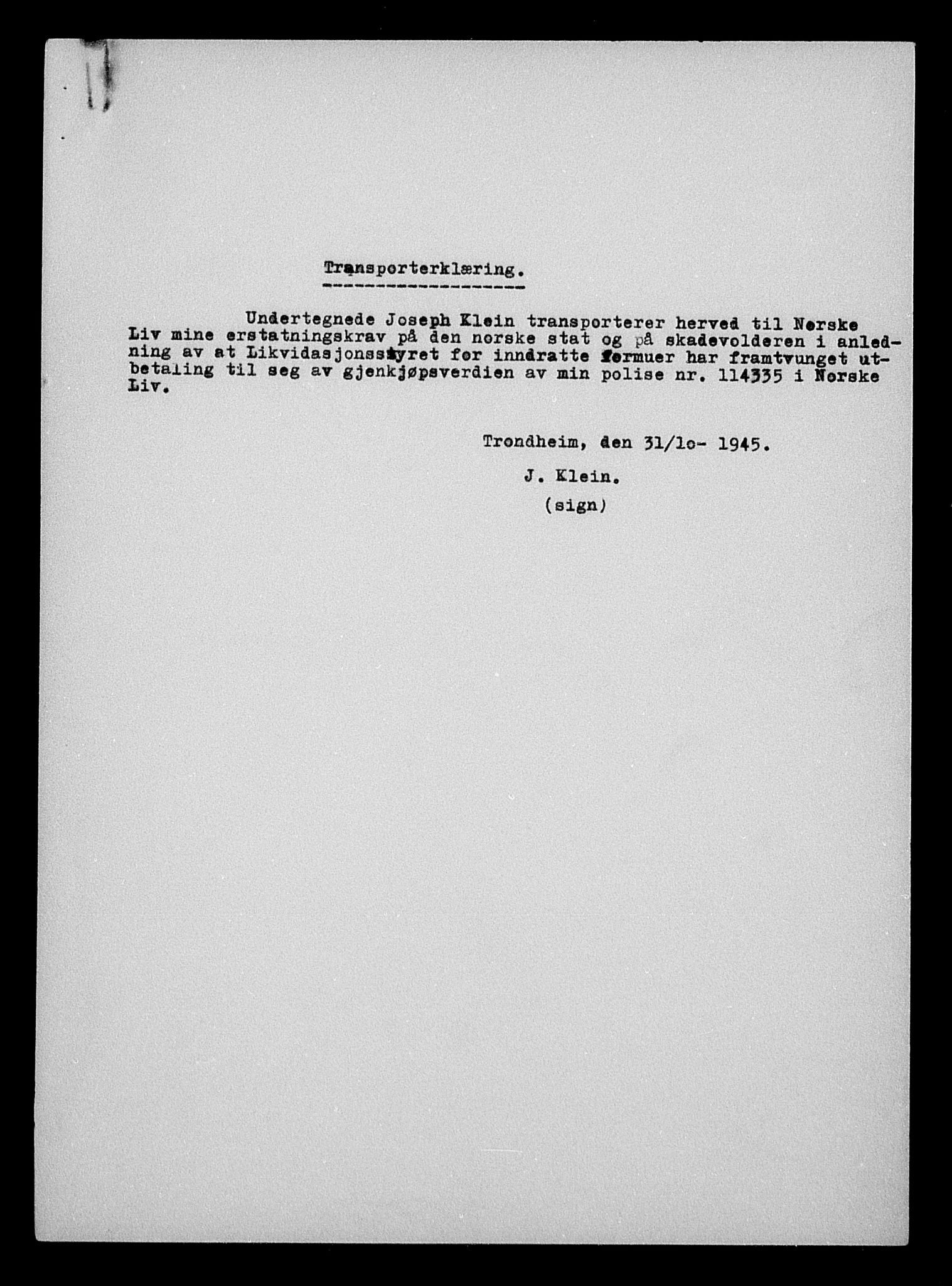 Justisdepartementet, Tilbakeføringskontoret for inndratte formuer, AV/RA-S-1564/H/Hc/Hca/L0902: --, 1945-1947, p. 33