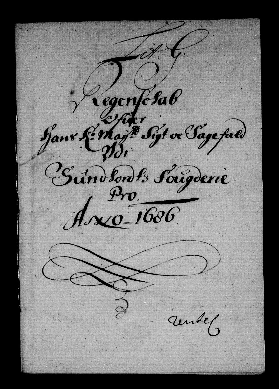 Rentekammeret inntil 1814, Reviderte regnskaper, Stiftamtstueregnskaper, Bergen stiftamt, AV/RA-EA-6043/R/Rc/L0079: Bergen stiftamt, 1685-1686