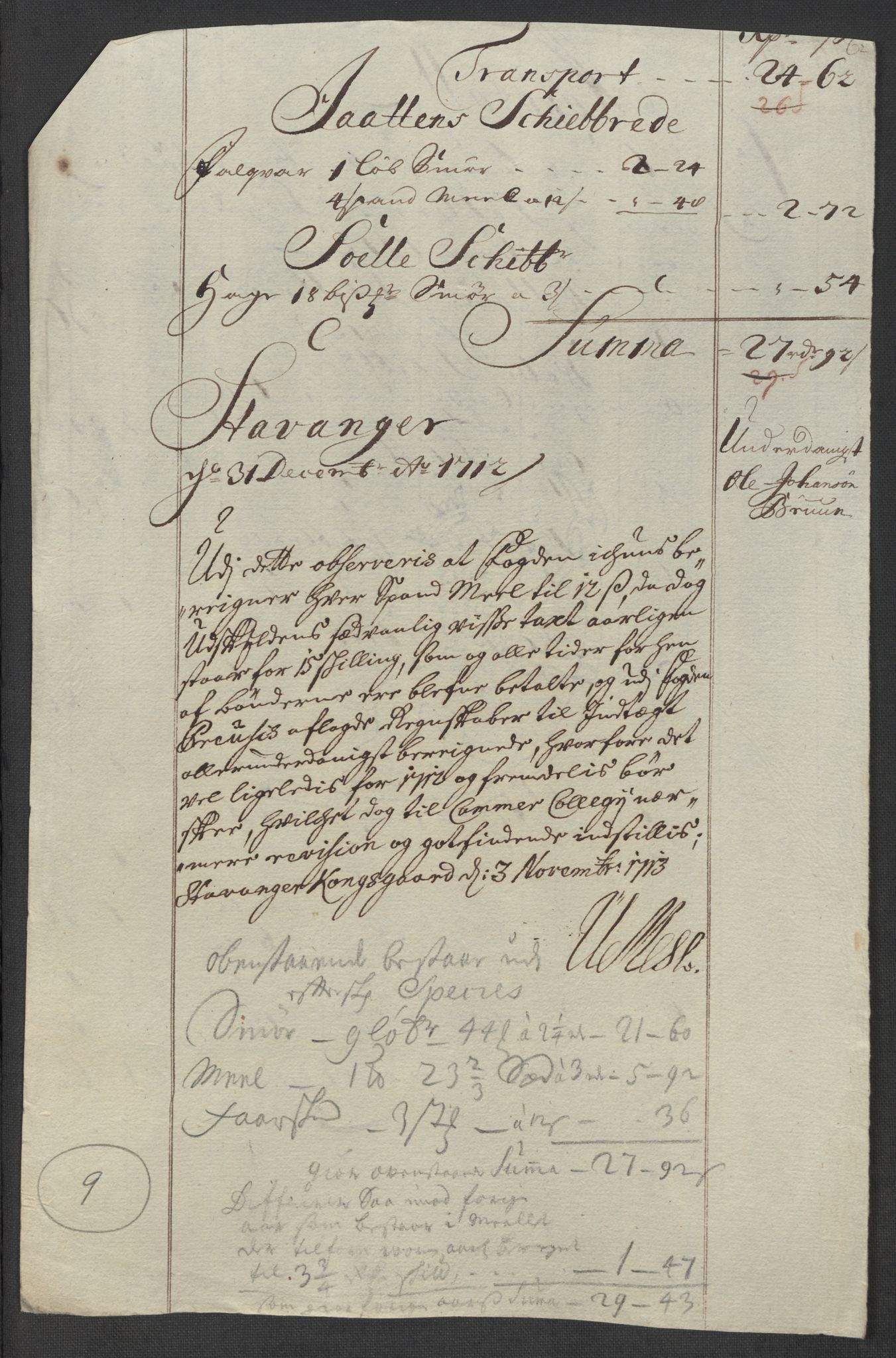 Rentekammeret inntil 1814, Reviderte regnskaper, Fogderegnskap, AV/RA-EA-4092/R46/L2737: Fogderegnskap Jæren og Dalane, 1712, p. 158