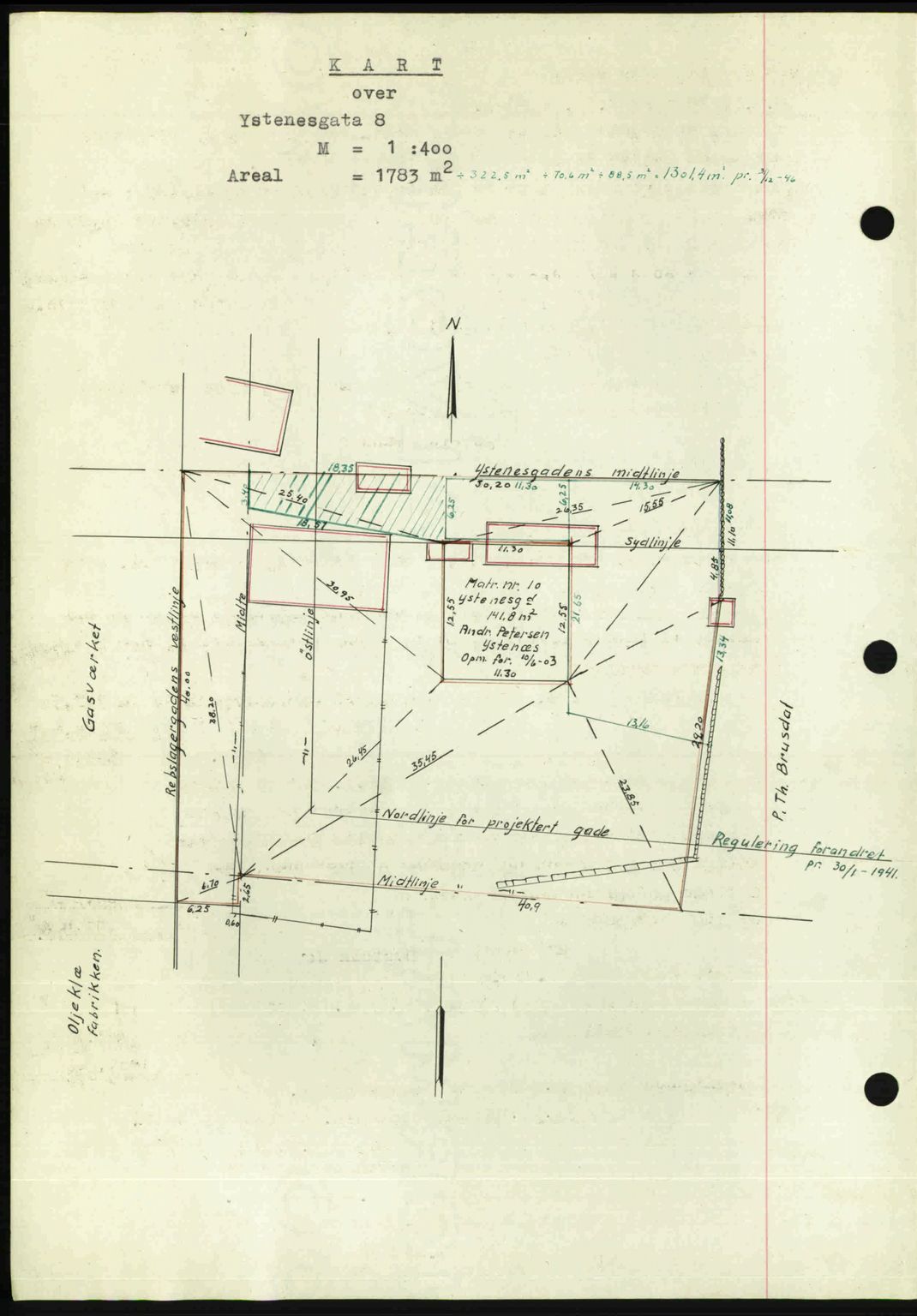 Ålesund byfogd, AV/SAT-A-4384: Mortgage book no. 37A (1), 1947-1949, Diary no: : 129/1947