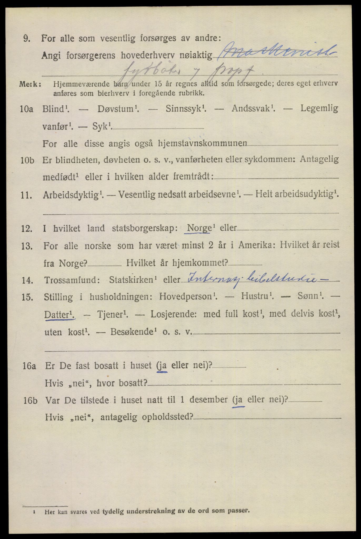 SAKO, 1920 census for Gjerpen, 1920, p. 17841