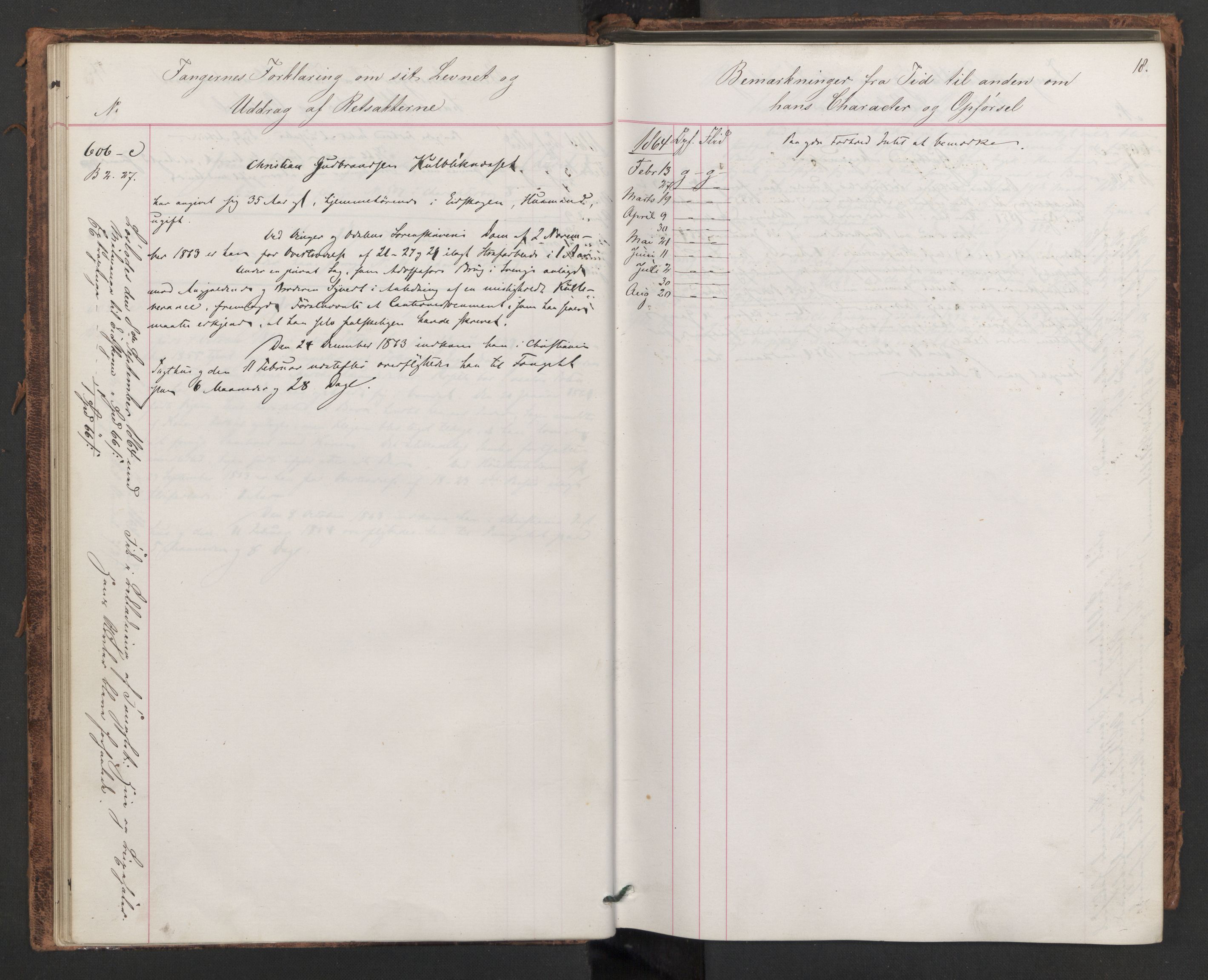 Botsfengslet, AV/RA-S-1539/D/Db/Dbb/L0009: 586c - 916c, 1863-1865, p. 18