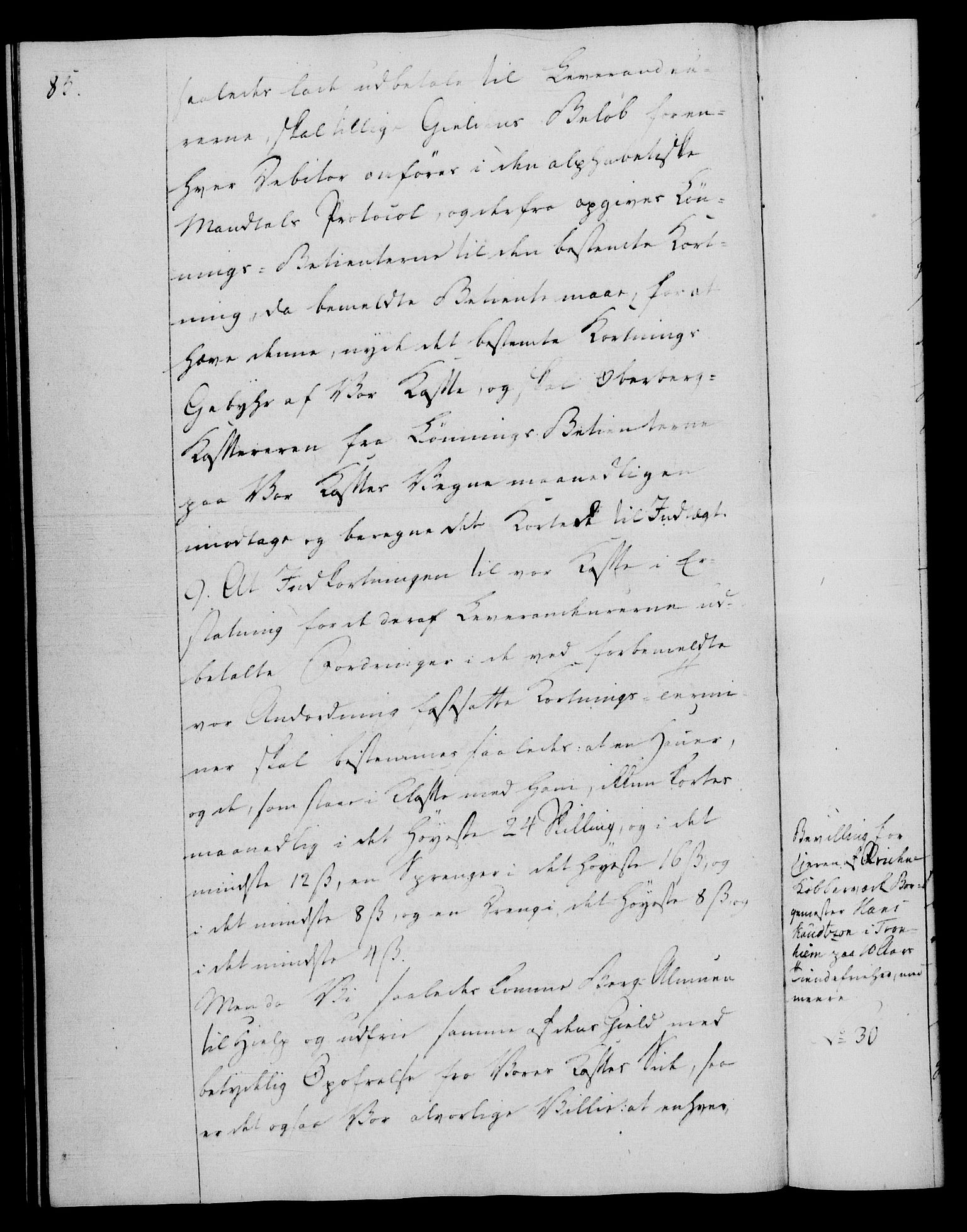 Rentekammeret, Renteskriverkontorene, AV/RA-EA-3115/M/Mg/Mga/L0001: Ekspedisjonsprotokoll med register (merket RK 54.18), 1791-1814, p. 85