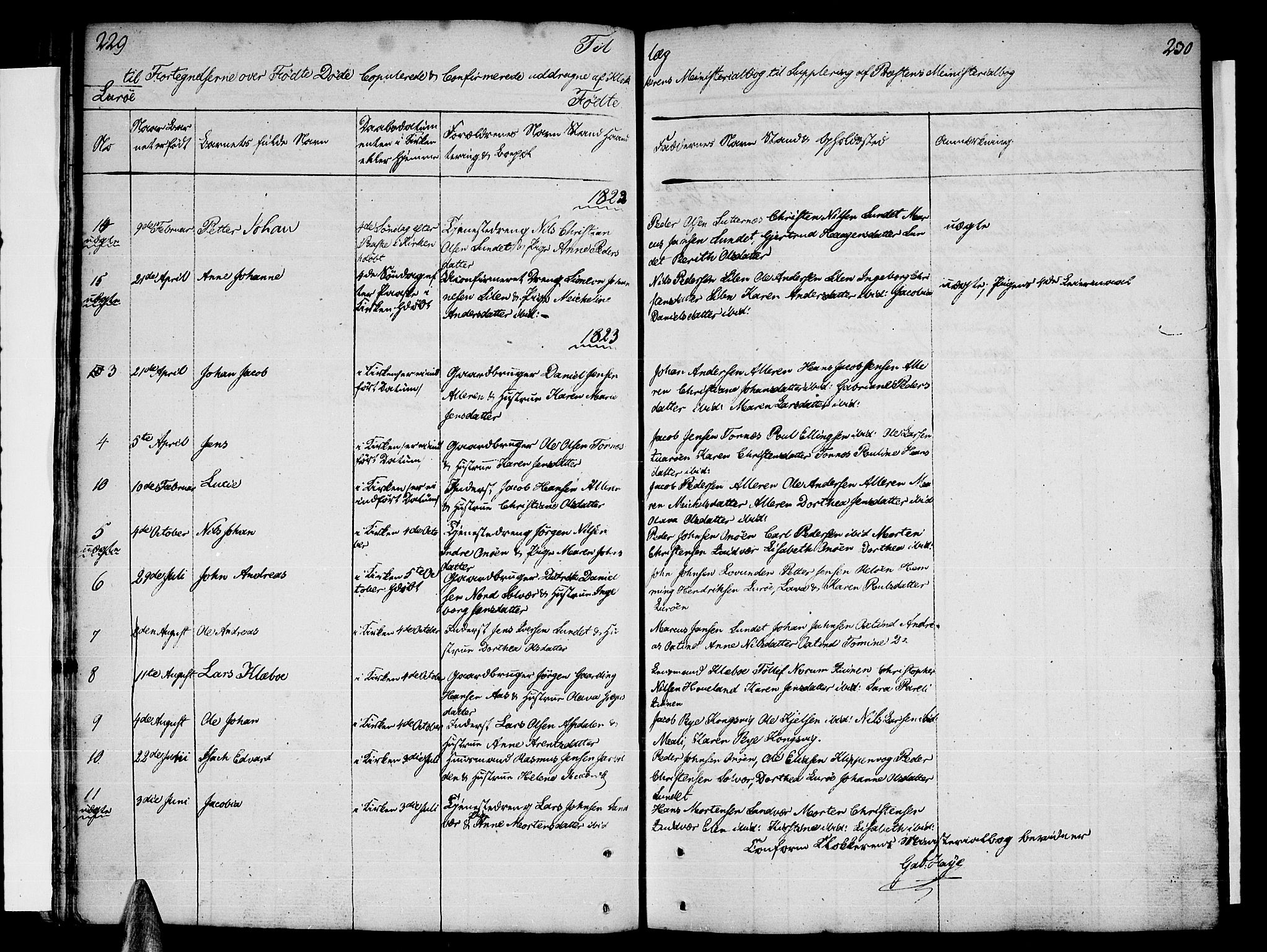 Ministerialprotokoller, klokkerbøker og fødselsregistre - Nordland, SAT/A-1459/839/L0563: Parish register (official) no. 839A01 /1, 1767-1824, p. 229-230